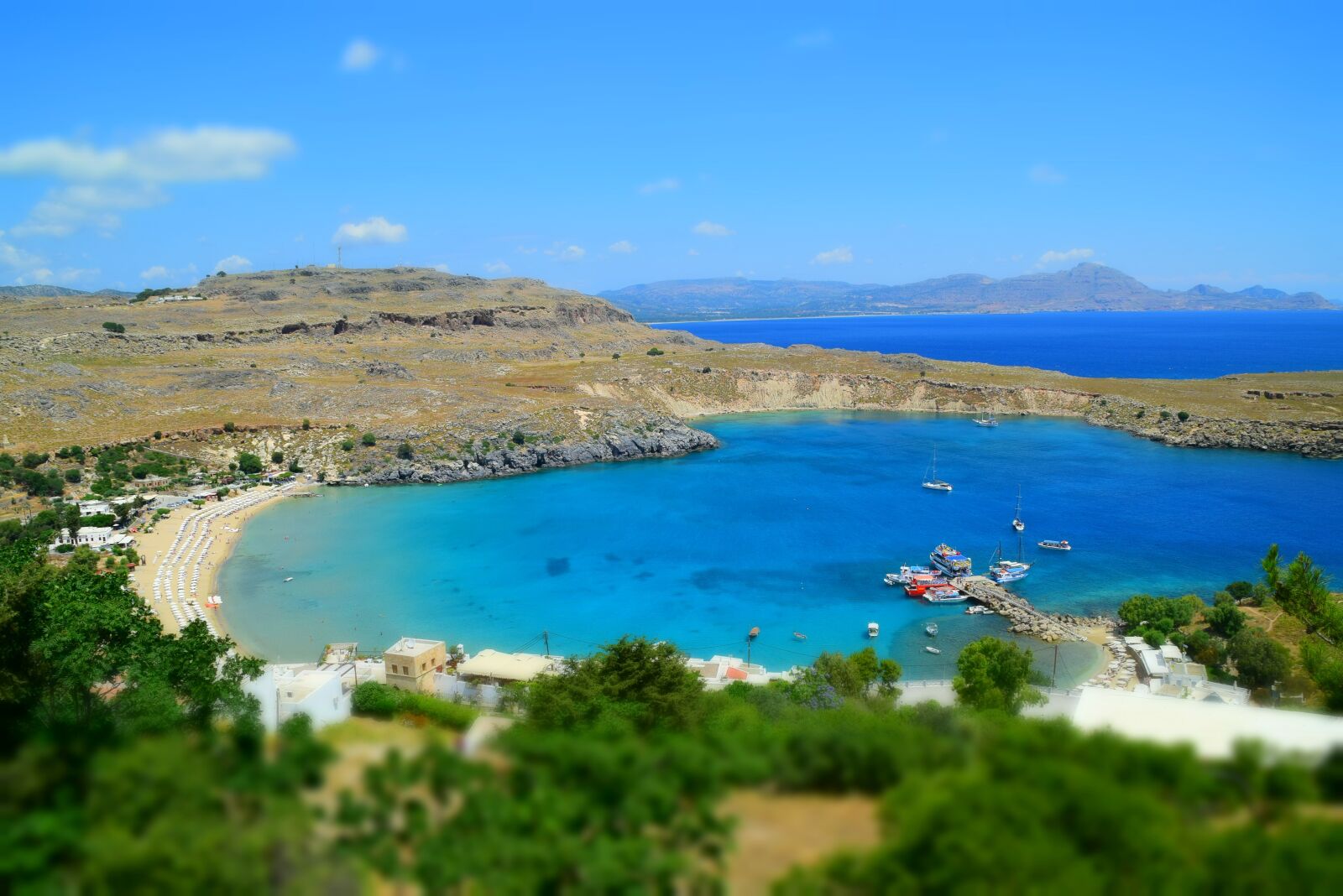 Nikon D5300 sample photo. Lake, rhodes, lindos photography