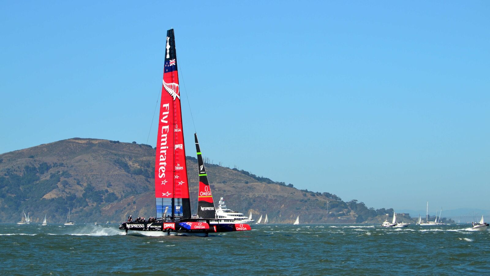 Nikon D3100 sample photo. Sailing, america's cup, new photography