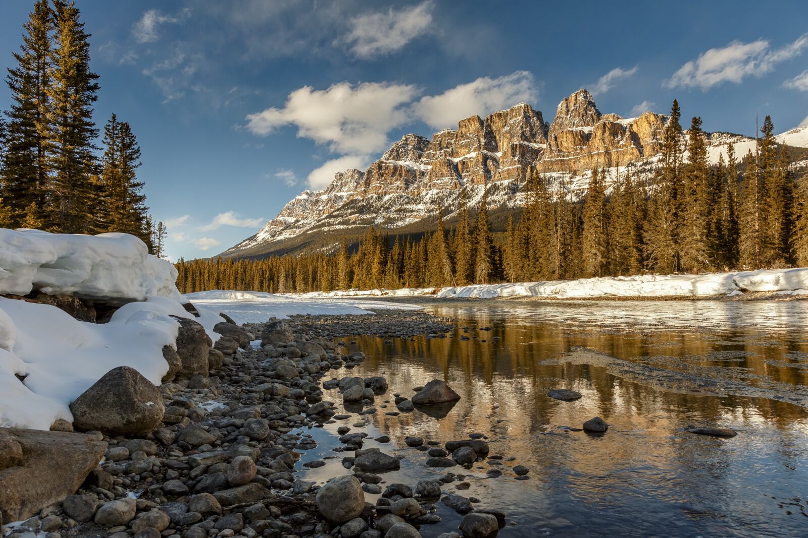 Canon EOS 6D sample photo. Mountain, winter, trees photography
