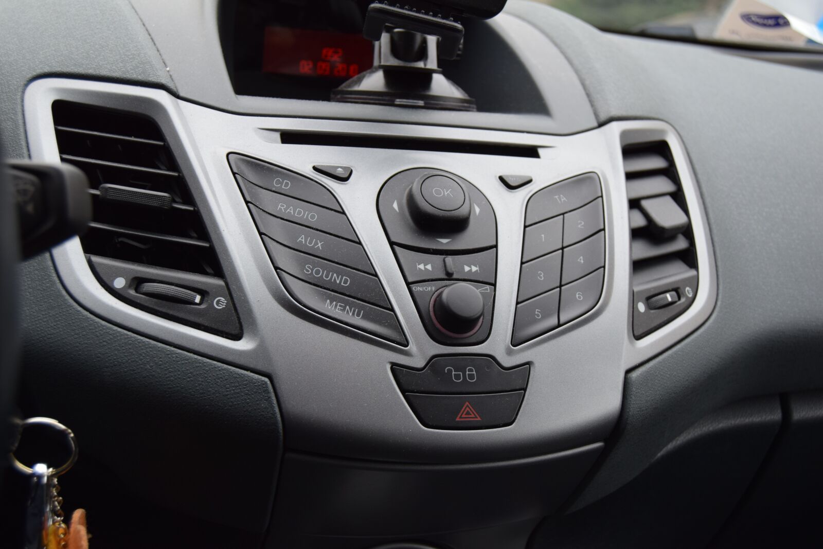Nikon D3300 sample photo. Car dashboard, car radio photography