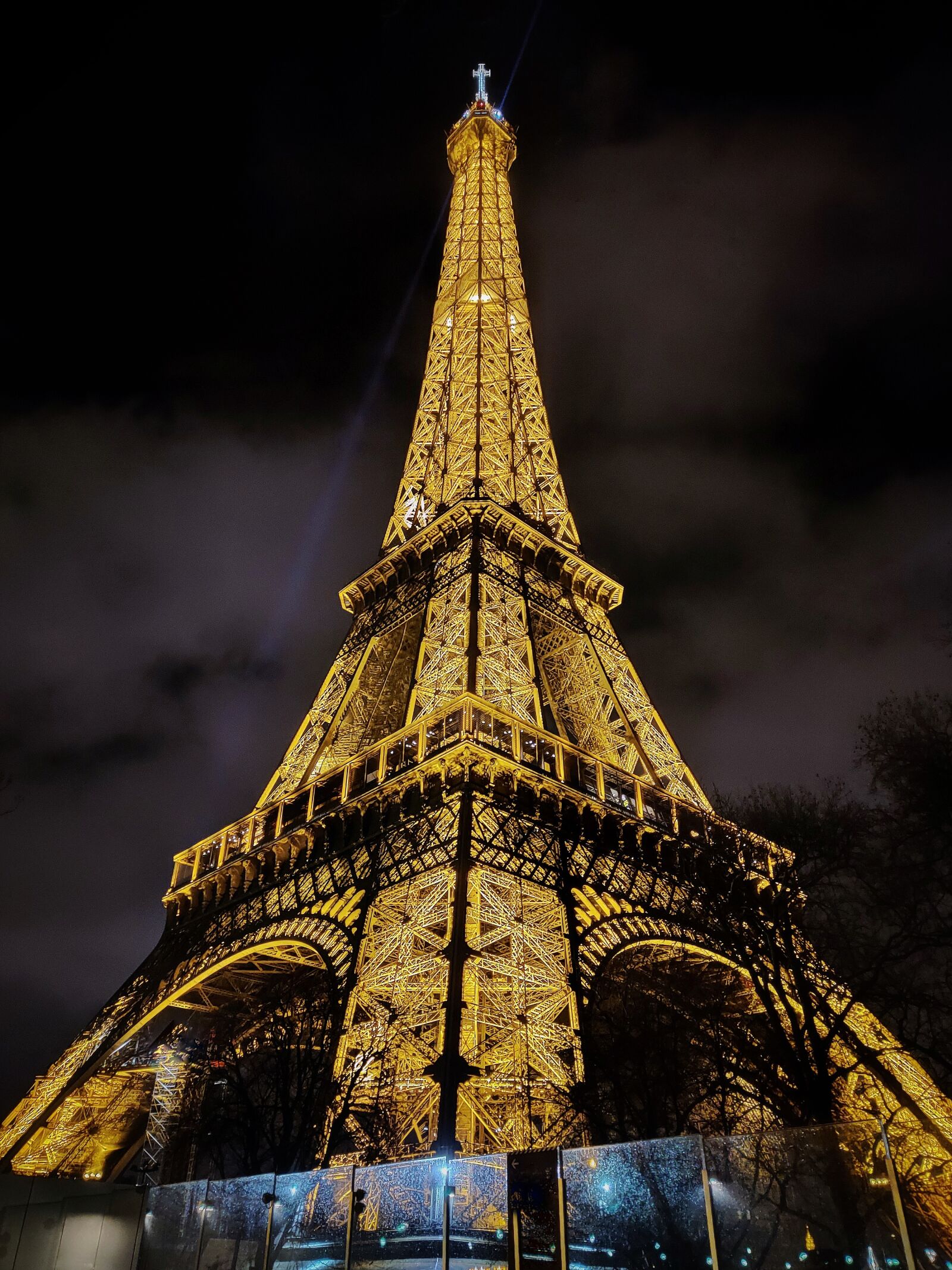 OnePlus GM1913 sample photo. Eiffel tower, paris, night photography