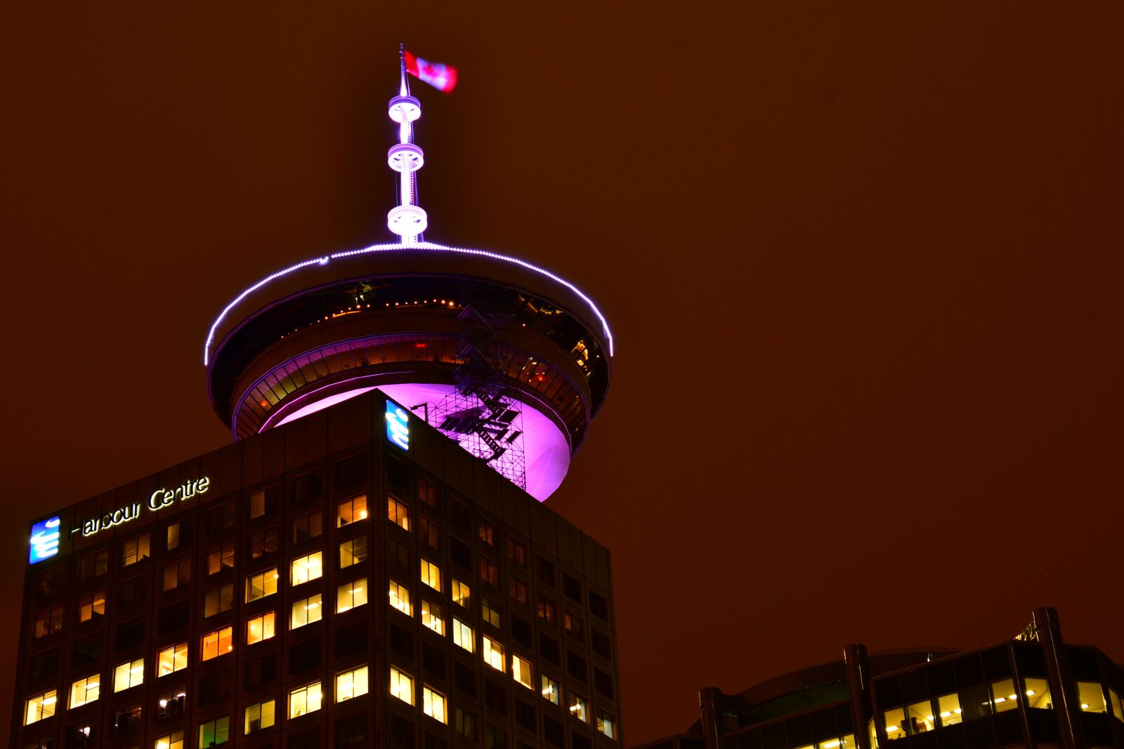 Nikon D7500 sample photo. Revolving restaurant, city skylight photography