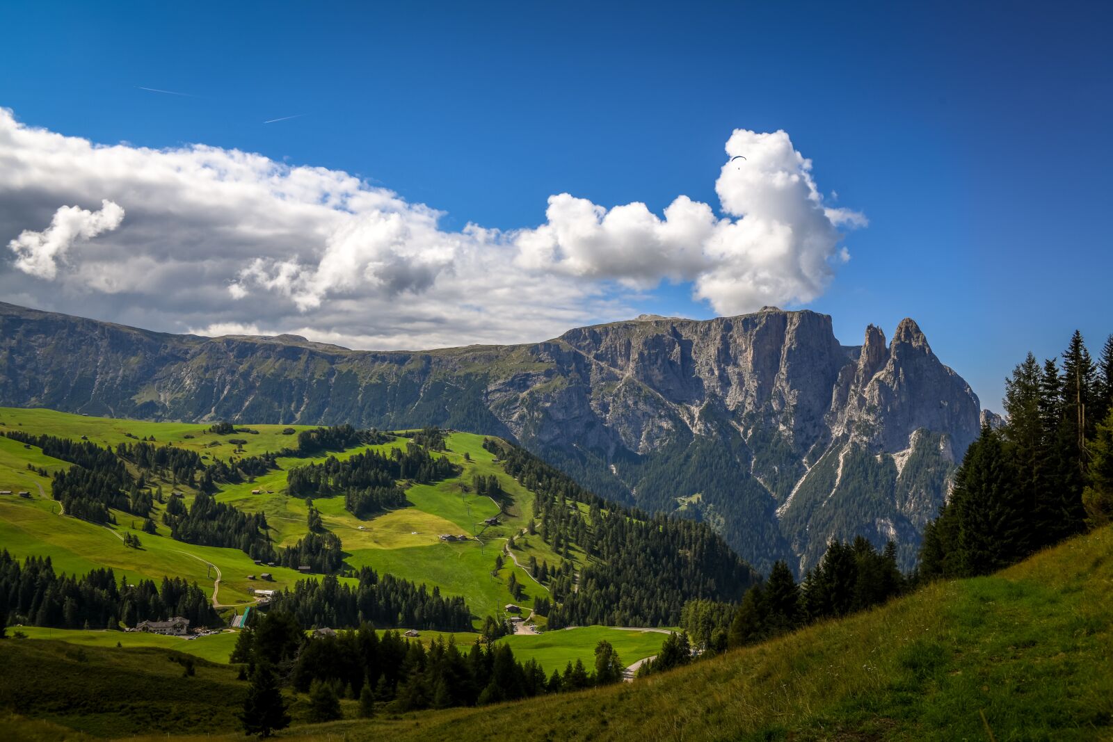 Tamron 28-300mm F3.5-6.3 Di VC PZD sample photo. Schlern, seiser alm, dolomites photography