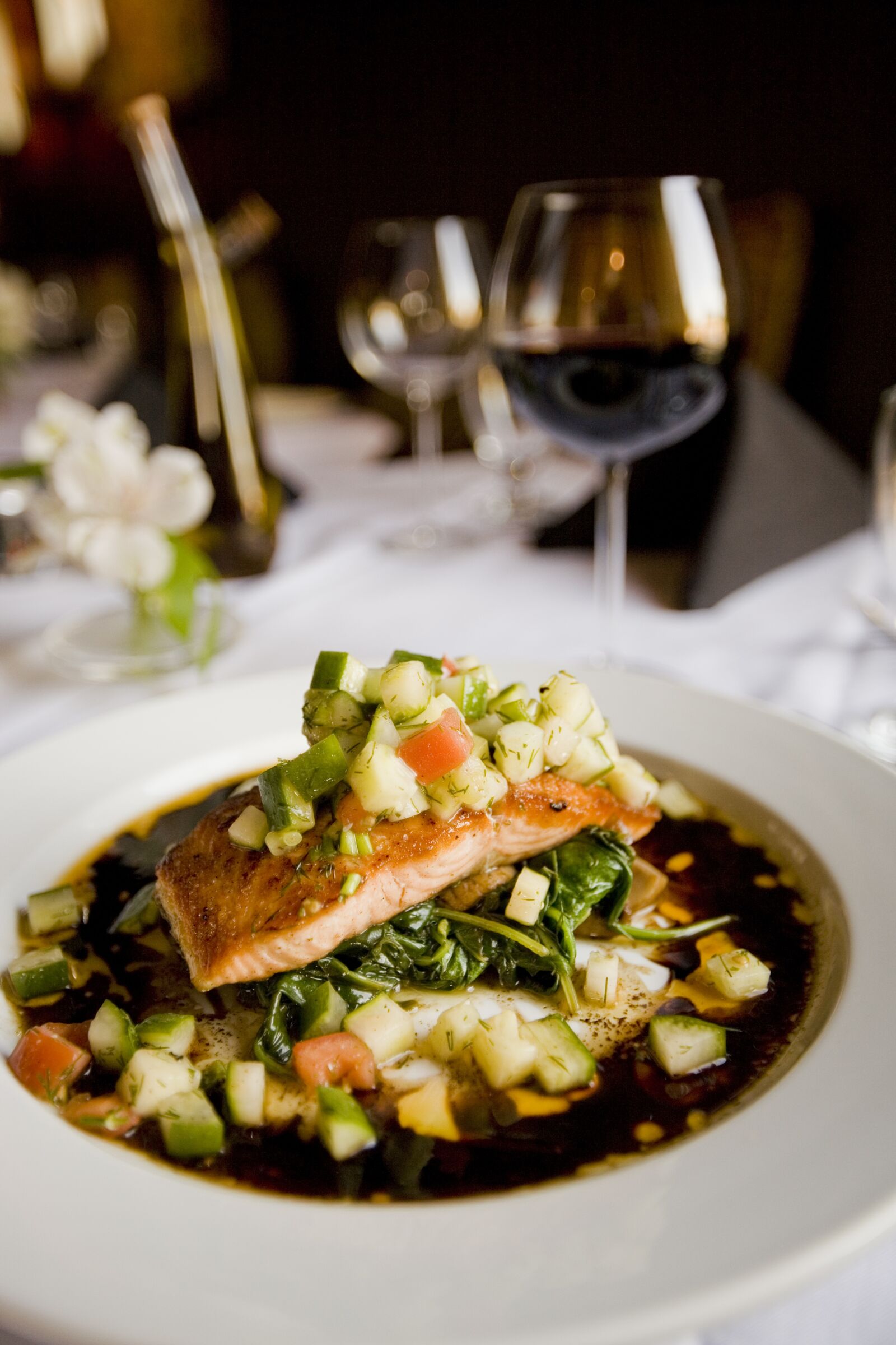 Canon EOS 5D sample photo. Dinner, dish, food photography