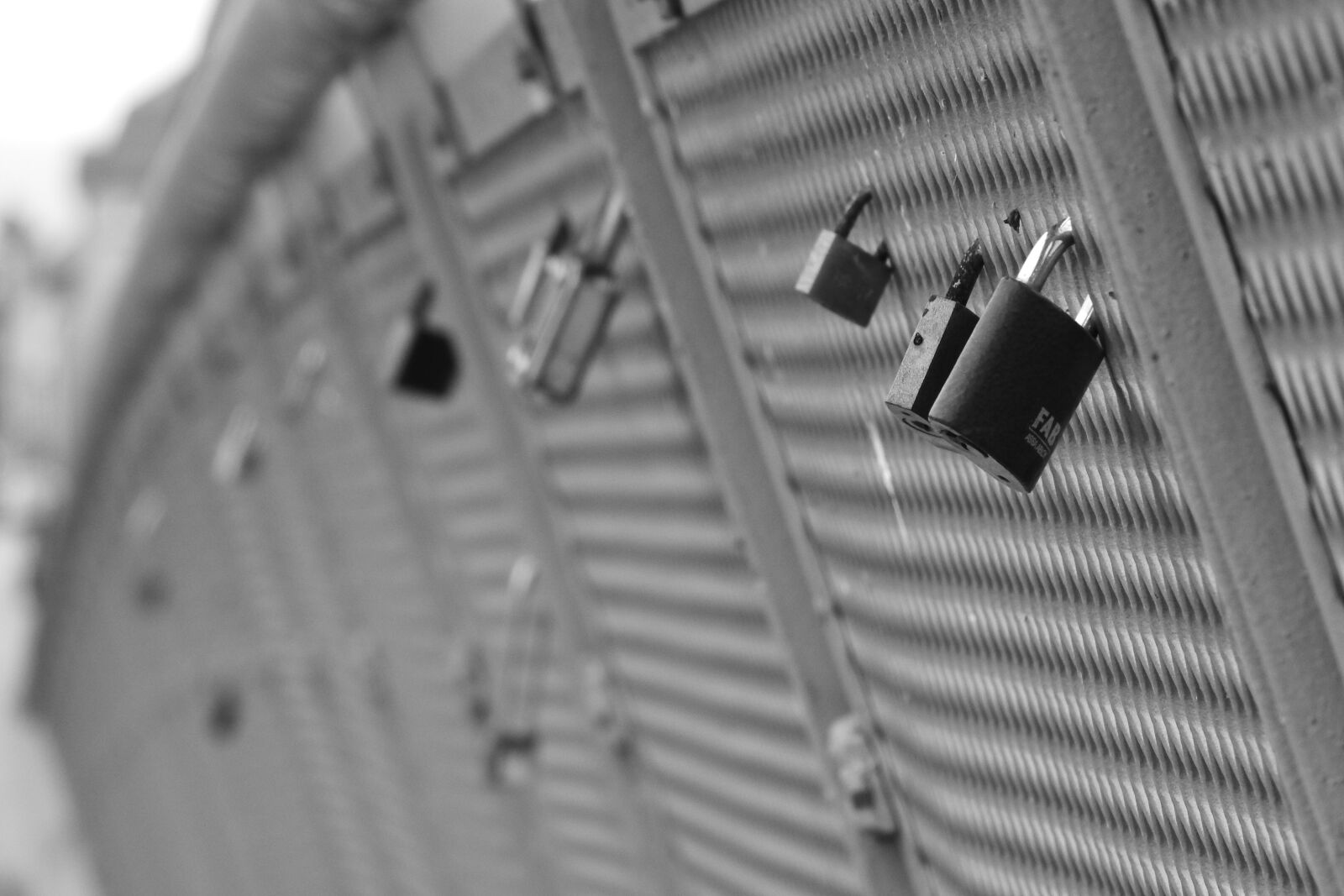 Nikon Coolpix P610 sample photo. Locks, locks on the photography