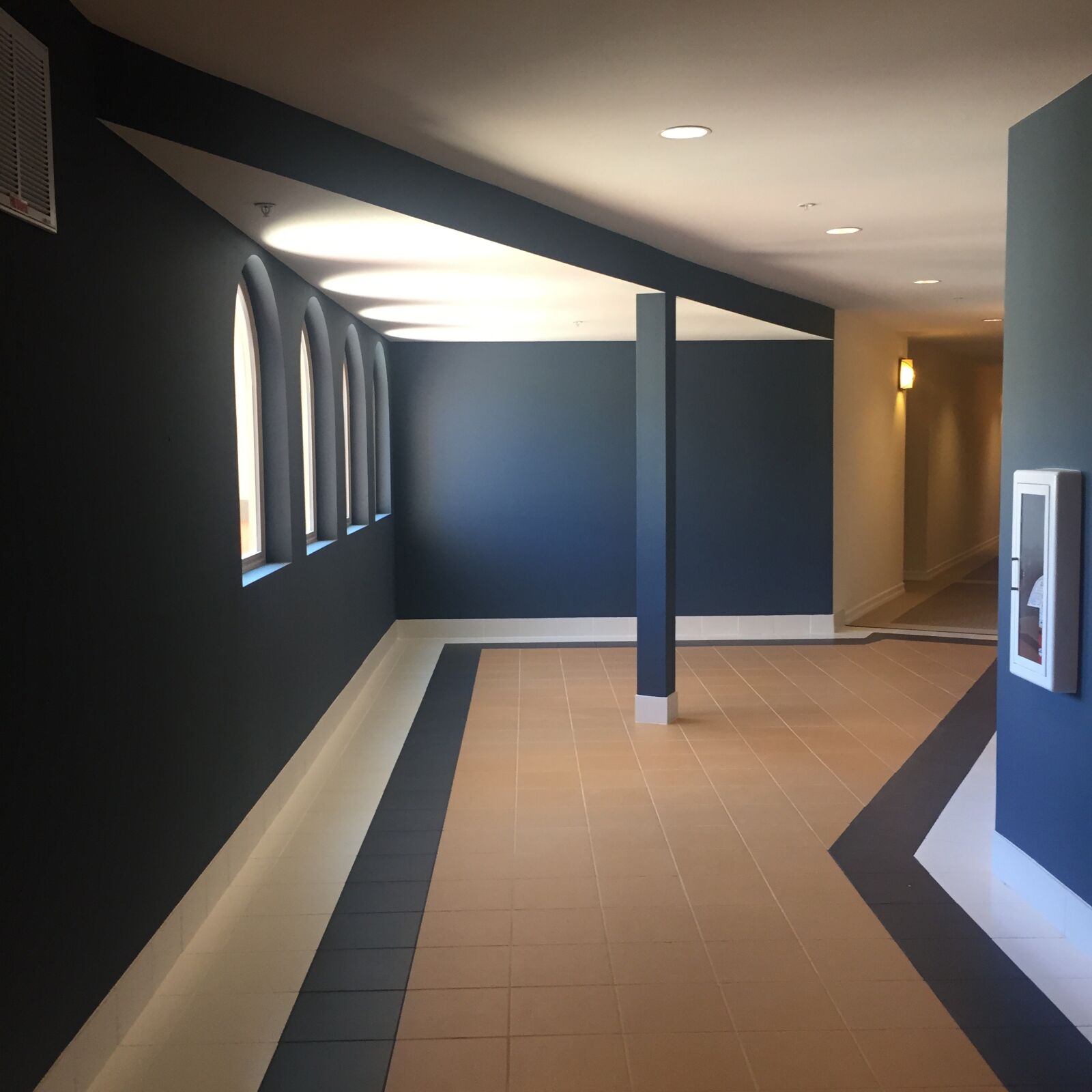 Apple iPhone 6 sample photo. Hallway, indoors, angles photography