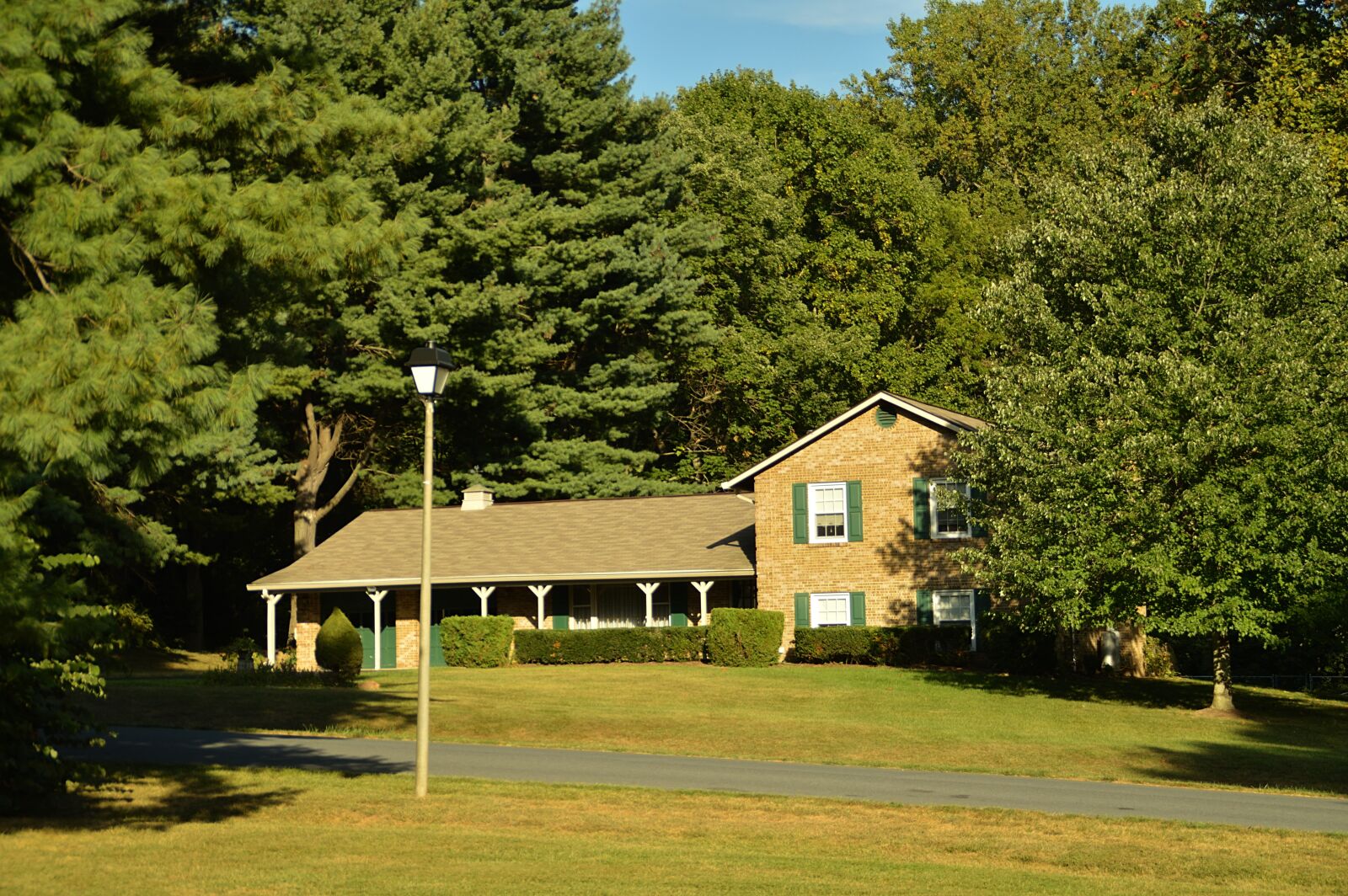 Nikon D3200 sample photo. House, field, forest photography