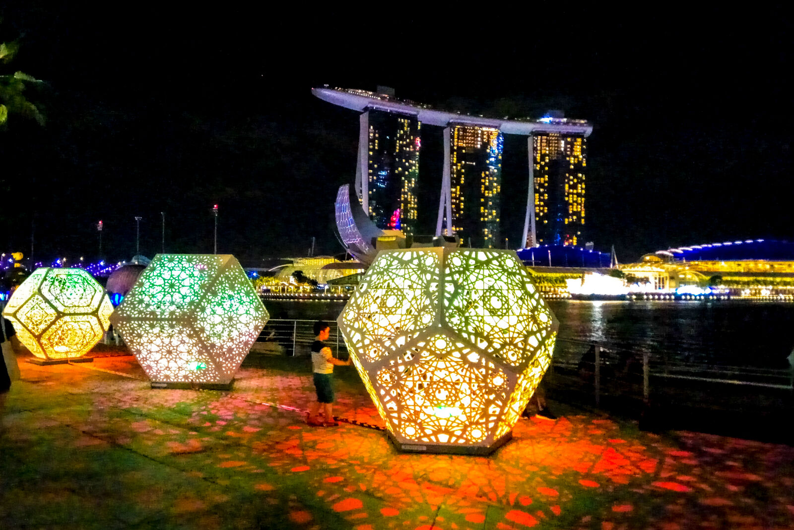 Xiaomi Redmi Note 4 sample photo. Ilight, marina, bay, sands photography