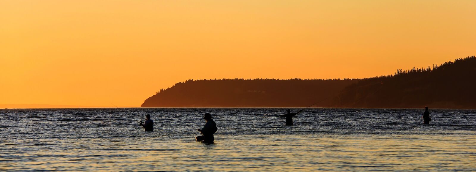 Canon EOS 60D sample photo. Fishermen, sunset, water photography