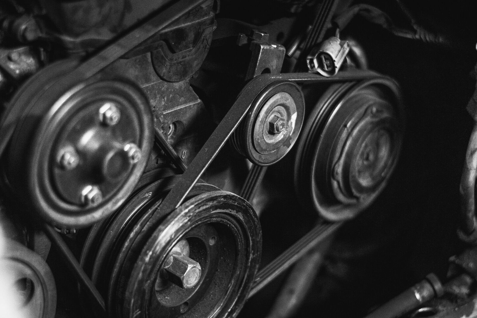 Nikon D3100 sample photo. Engine, car, car engine photography