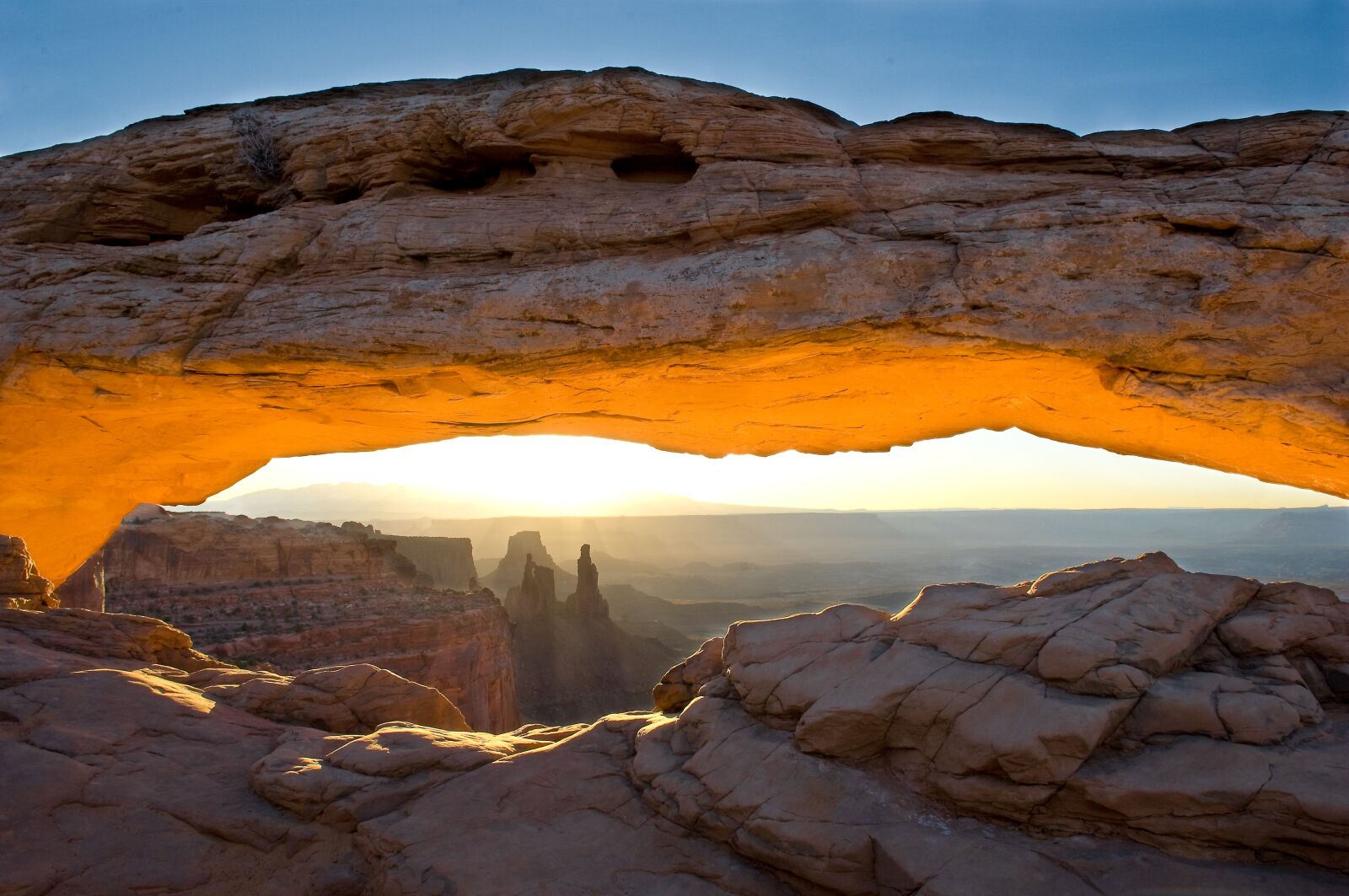 Nikon D2X sample photo. Arch, desert, sunrise photography