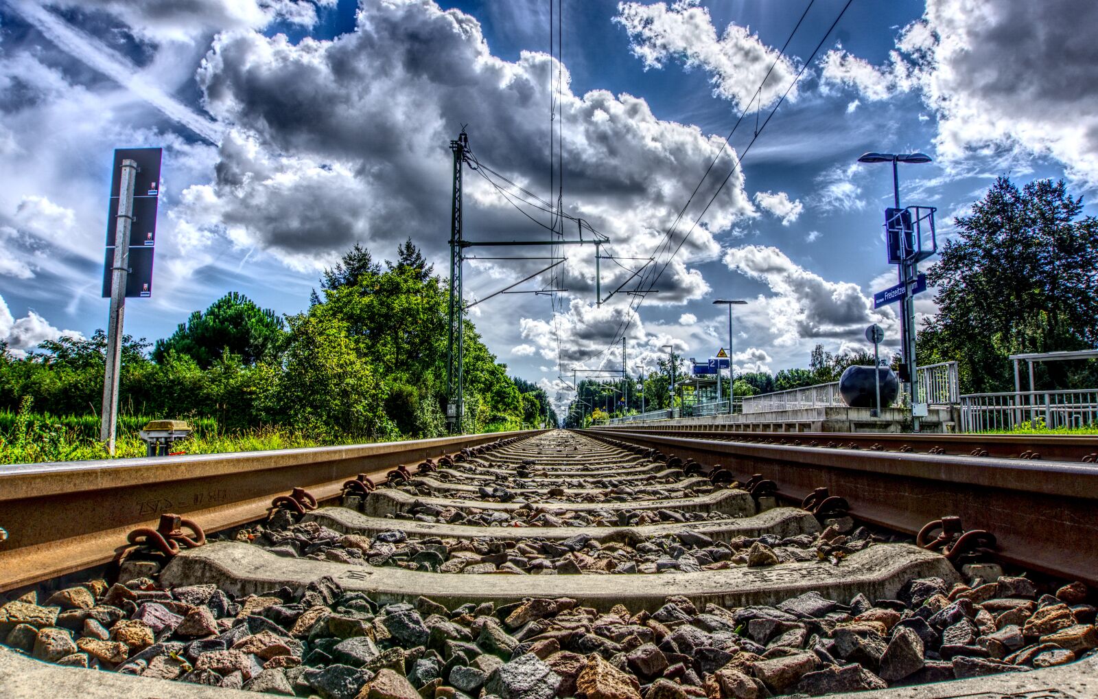 Sony a6000 sample photo. Rail, track, railway photography