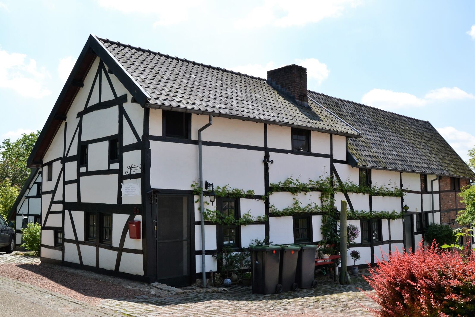 Nikon D3100 sample photo. Timber-framed, house, limburg photography