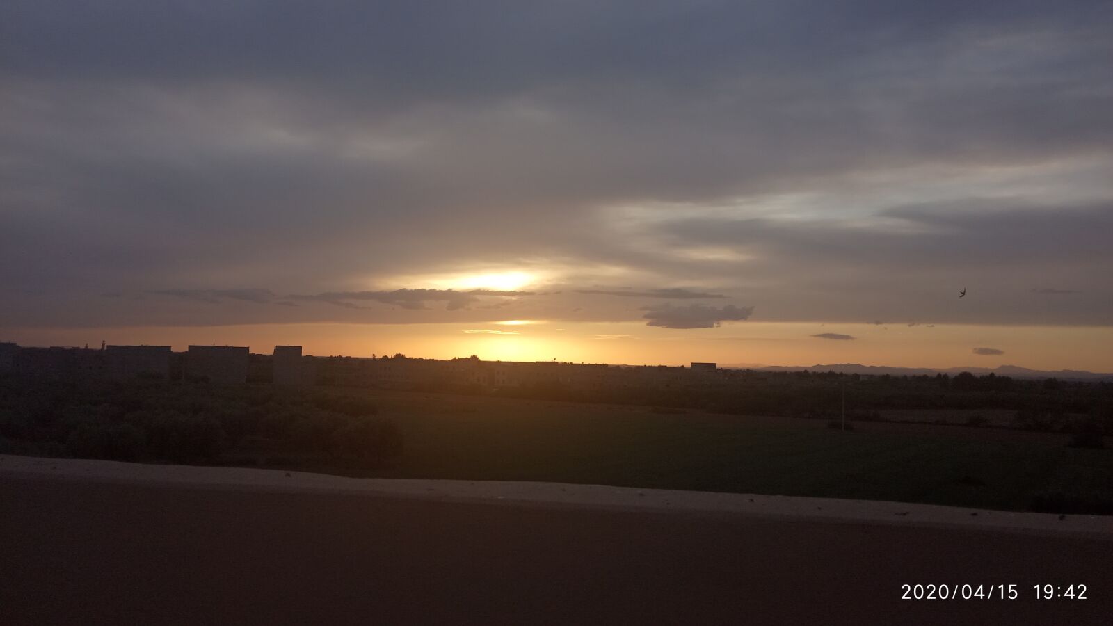 Xiaomi Redmi 6A sample photo. Sunset, sky, clouds photography