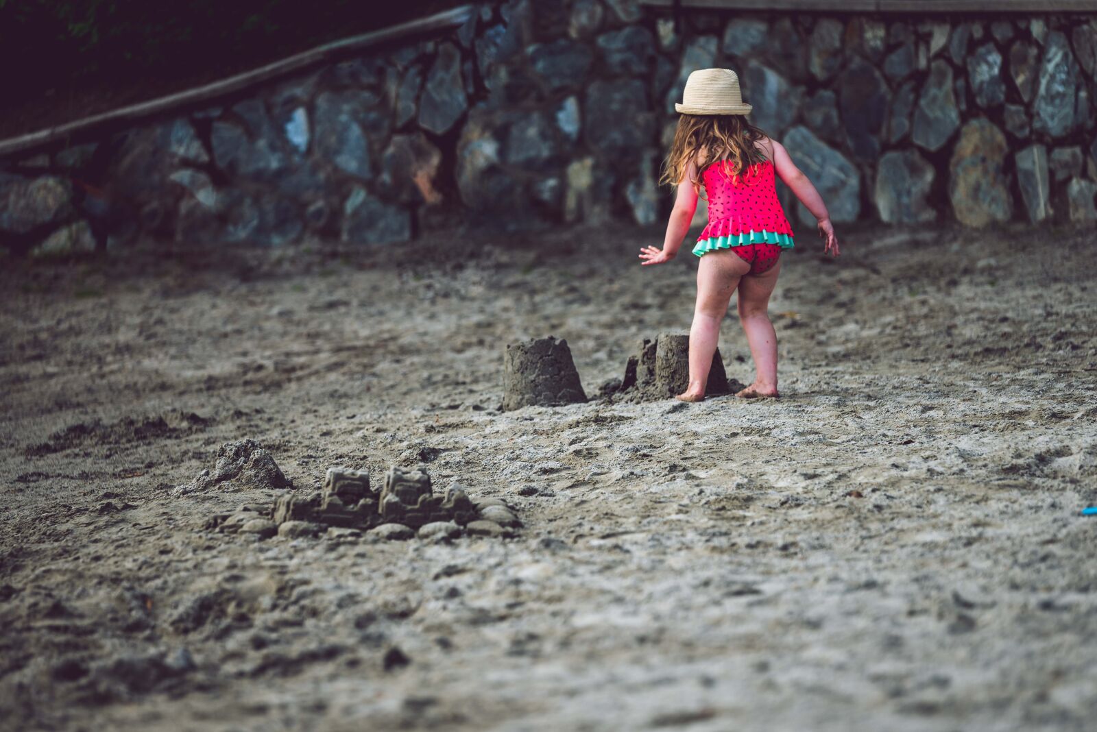 Nikon D750 sample photo. Beach, girl, summer photography