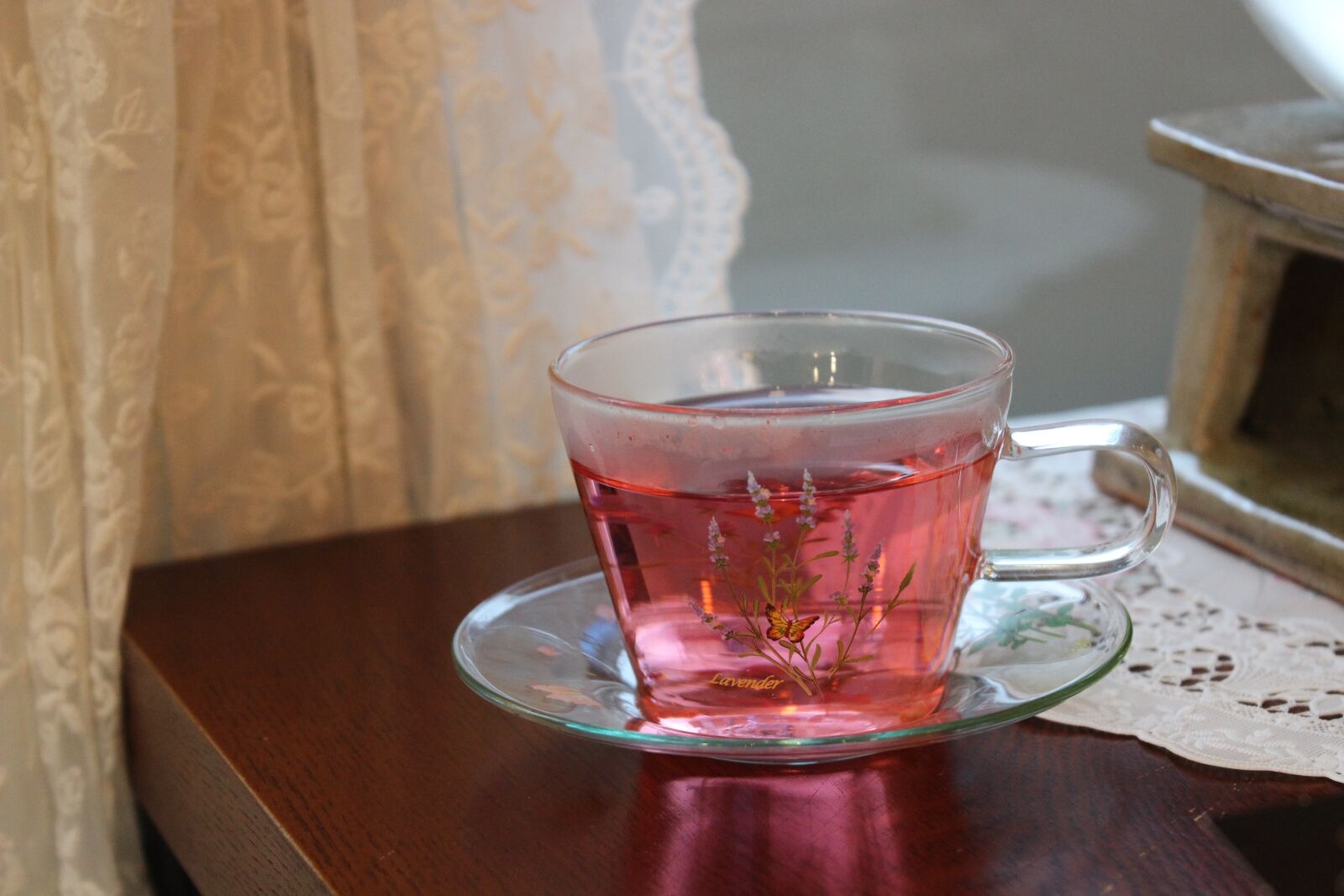 Canon EOS 600D (Rebel EOS T3i / EOS Kiss X5) sample photo. Tea time, teacup, fruit photography