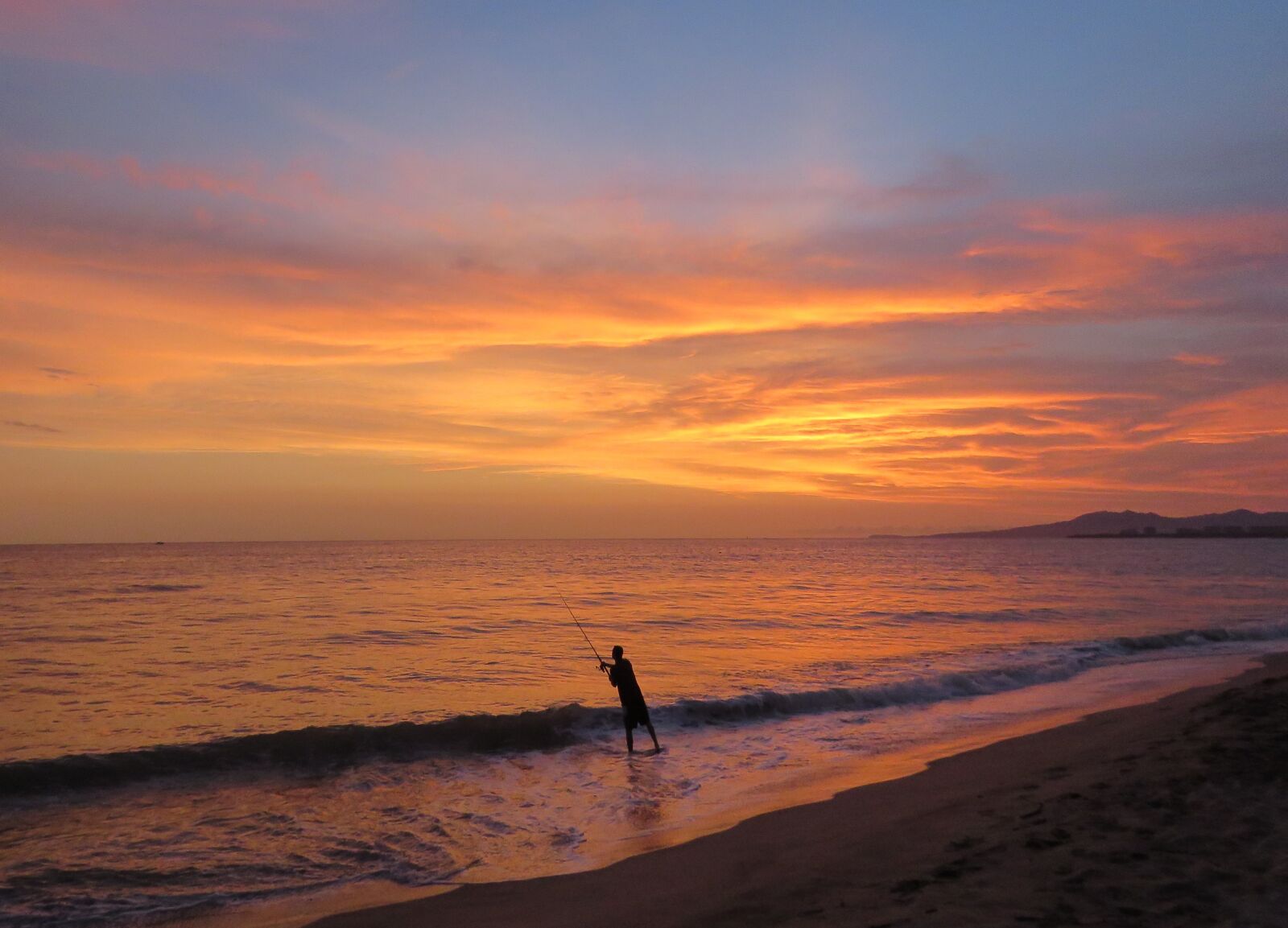 Canon PowerShot SX60 HS sample photo. Sunset, ocean, sky photography