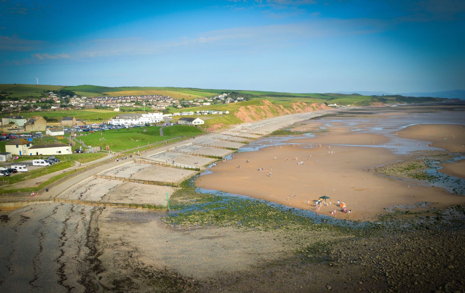 Nikon D3200 sample photo. St bees, cumbria, coast photography