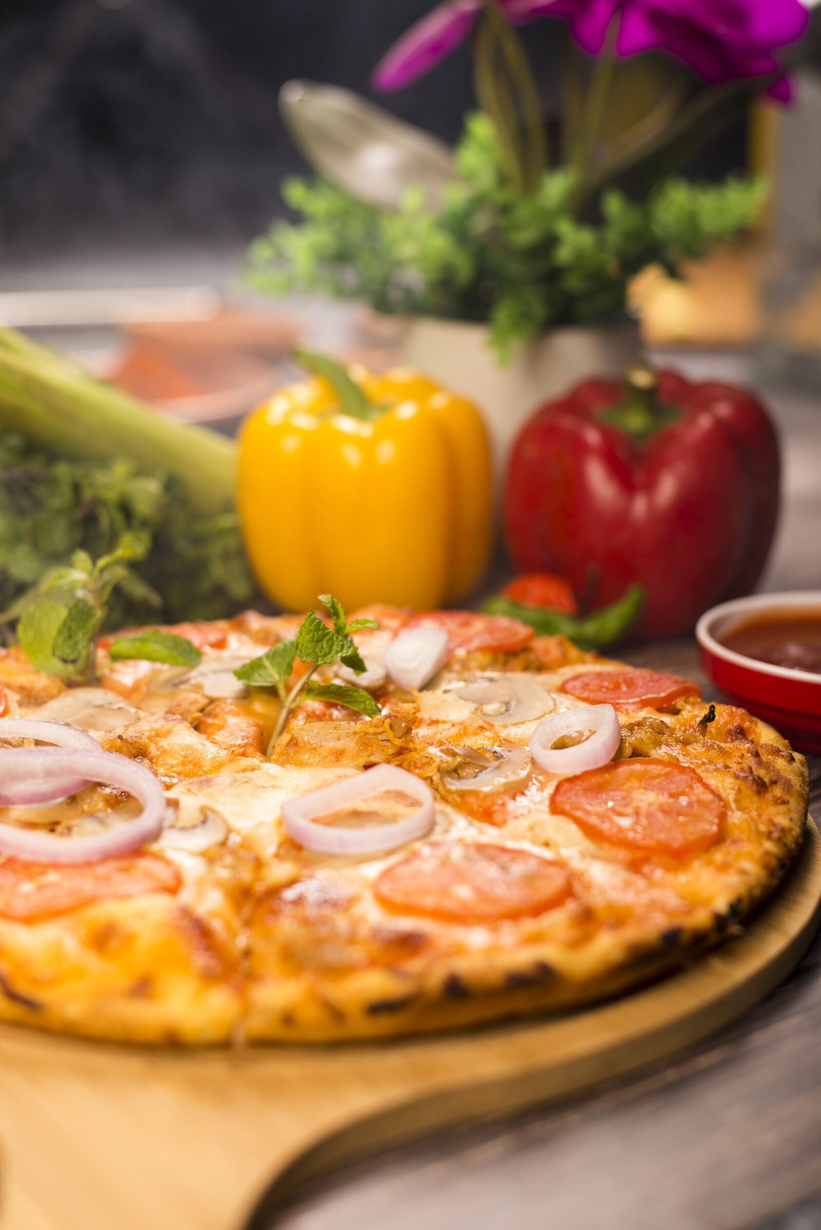 Nikon D610 sample photo. Pizza, cooking, eat photography