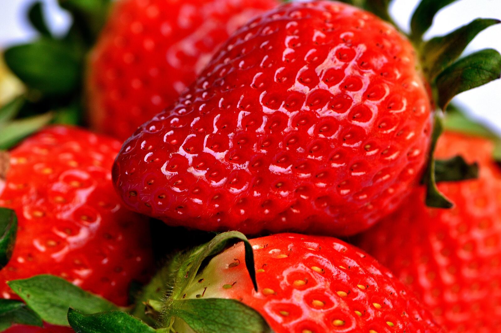Nikon D3200 sample photo. Strawberry, fruit, berry photography