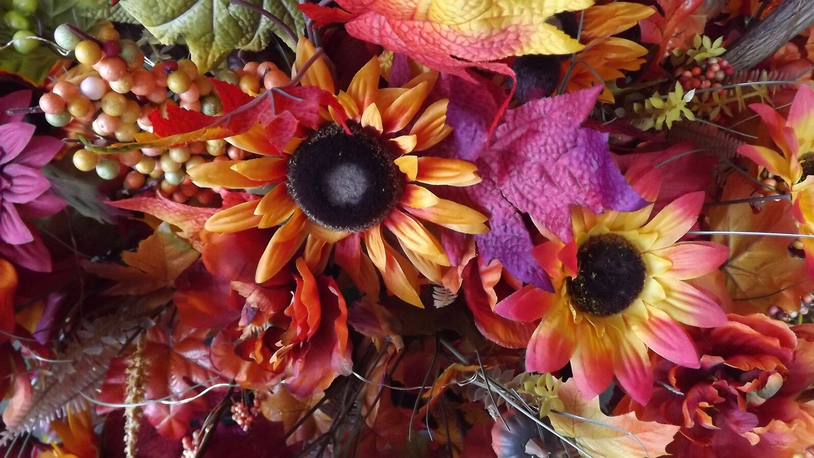Fujifilm FinePix S3400 sample photo. Composition, autumn, flowers photography
