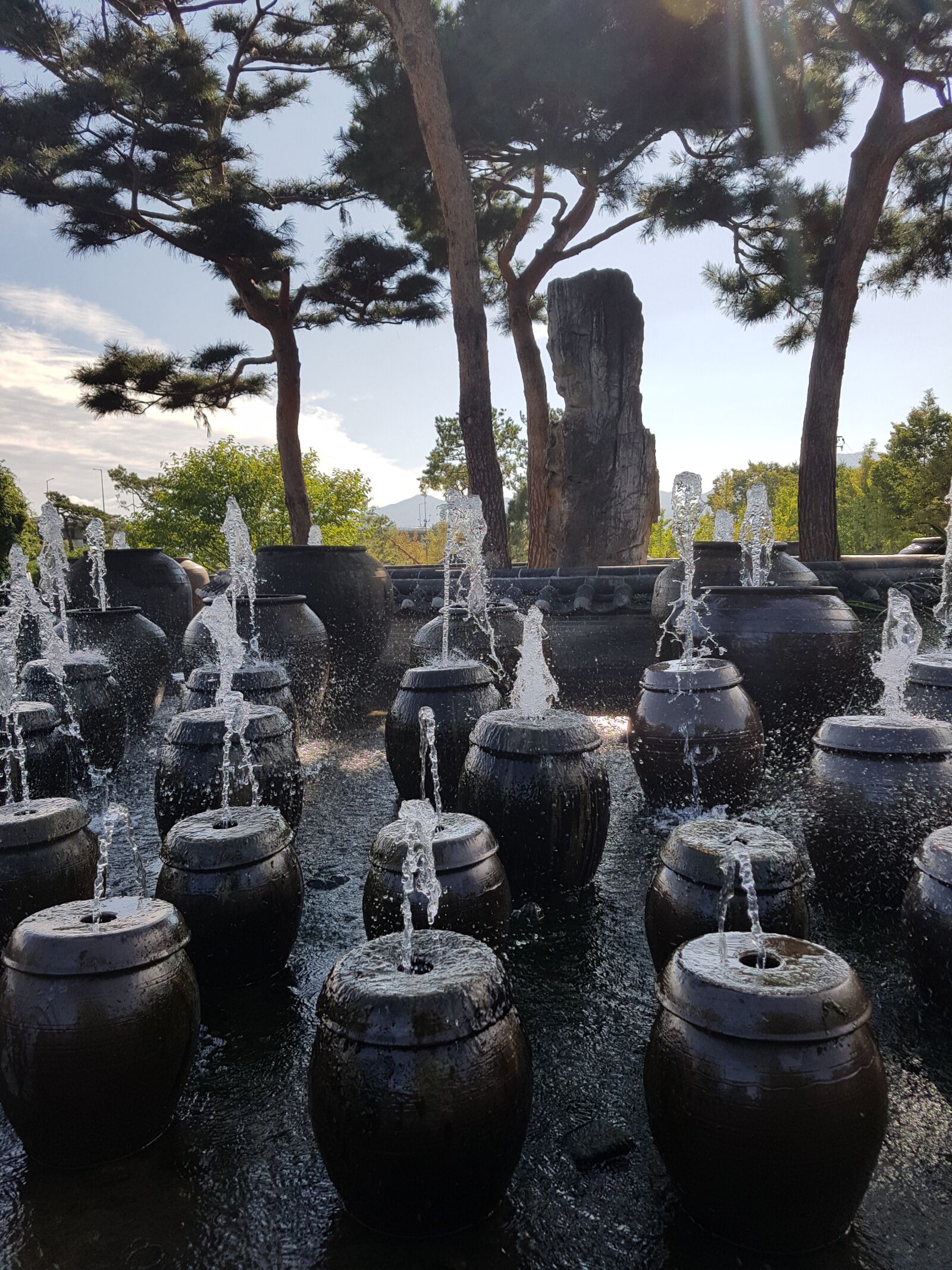 Samsung Galaxy S7 sample photo. Two water head, jar photography