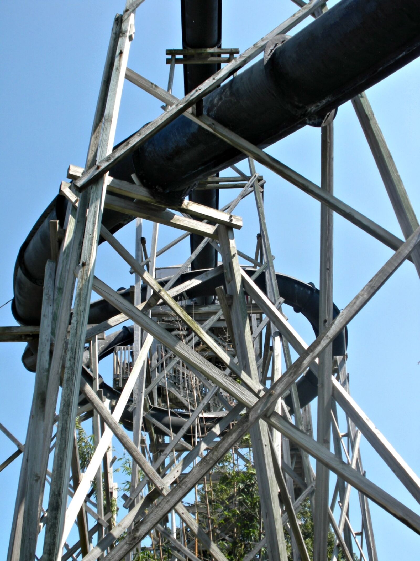 Nikon Coolpix S550 sample photo. Water slide, water park photography