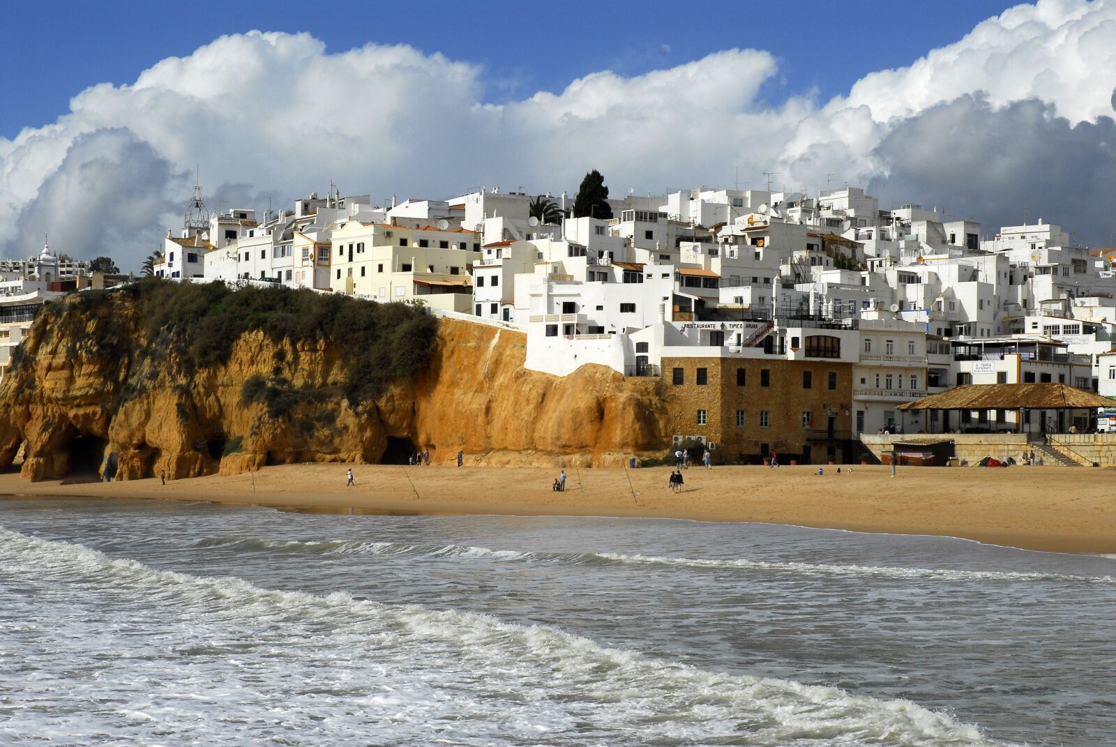 Nikon D200 sample photo. Beach, portugal, white villages photography
