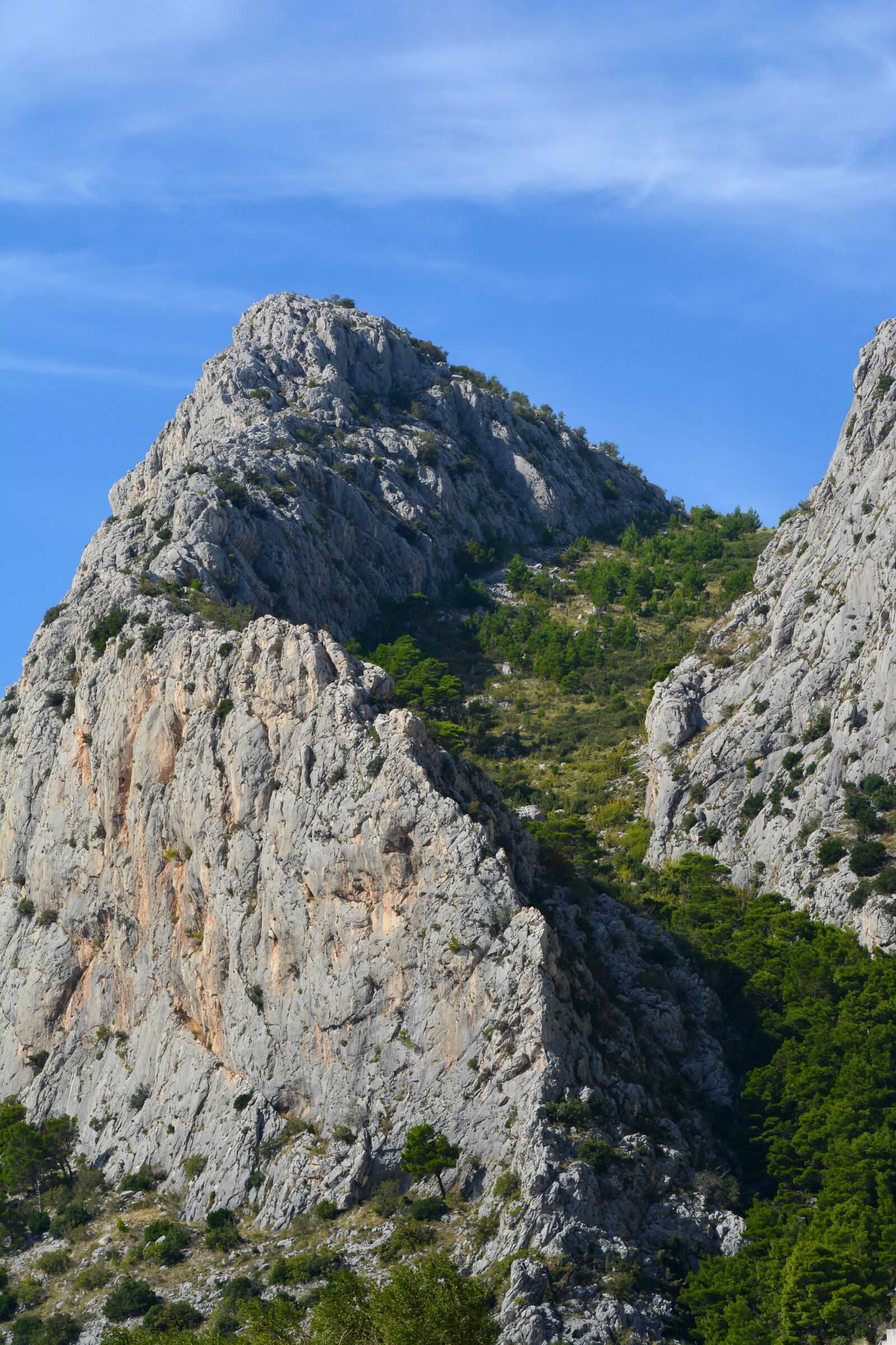 Nikon D5200 sample photo. Cliff, mountains peak, landscape photography