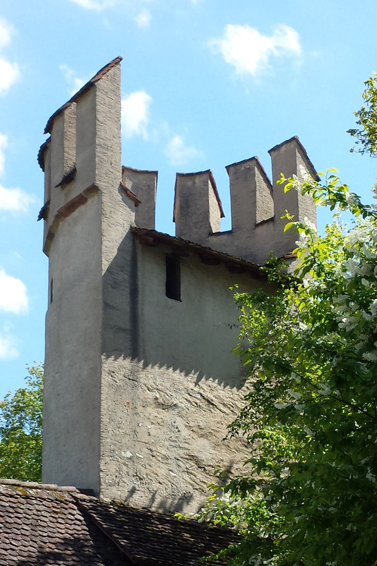 Samsung Galaxy S4 sample photo. City wall, tower, basel photography