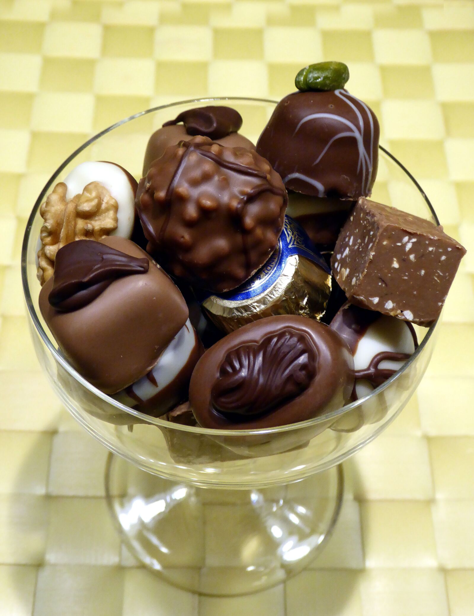 Panasonic DMC-TZ61 sample photo. Fine chocolates, chocolate, sweet photography