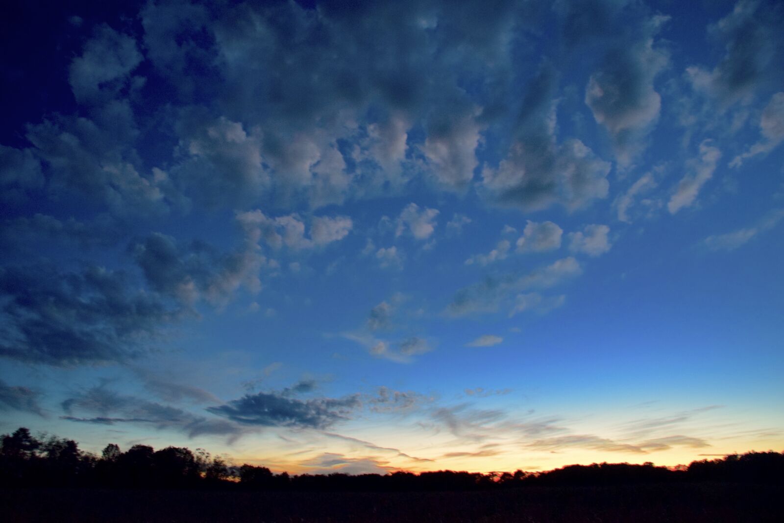 Nikon D3300 sample photo. Sunset, clouds, night sky photography