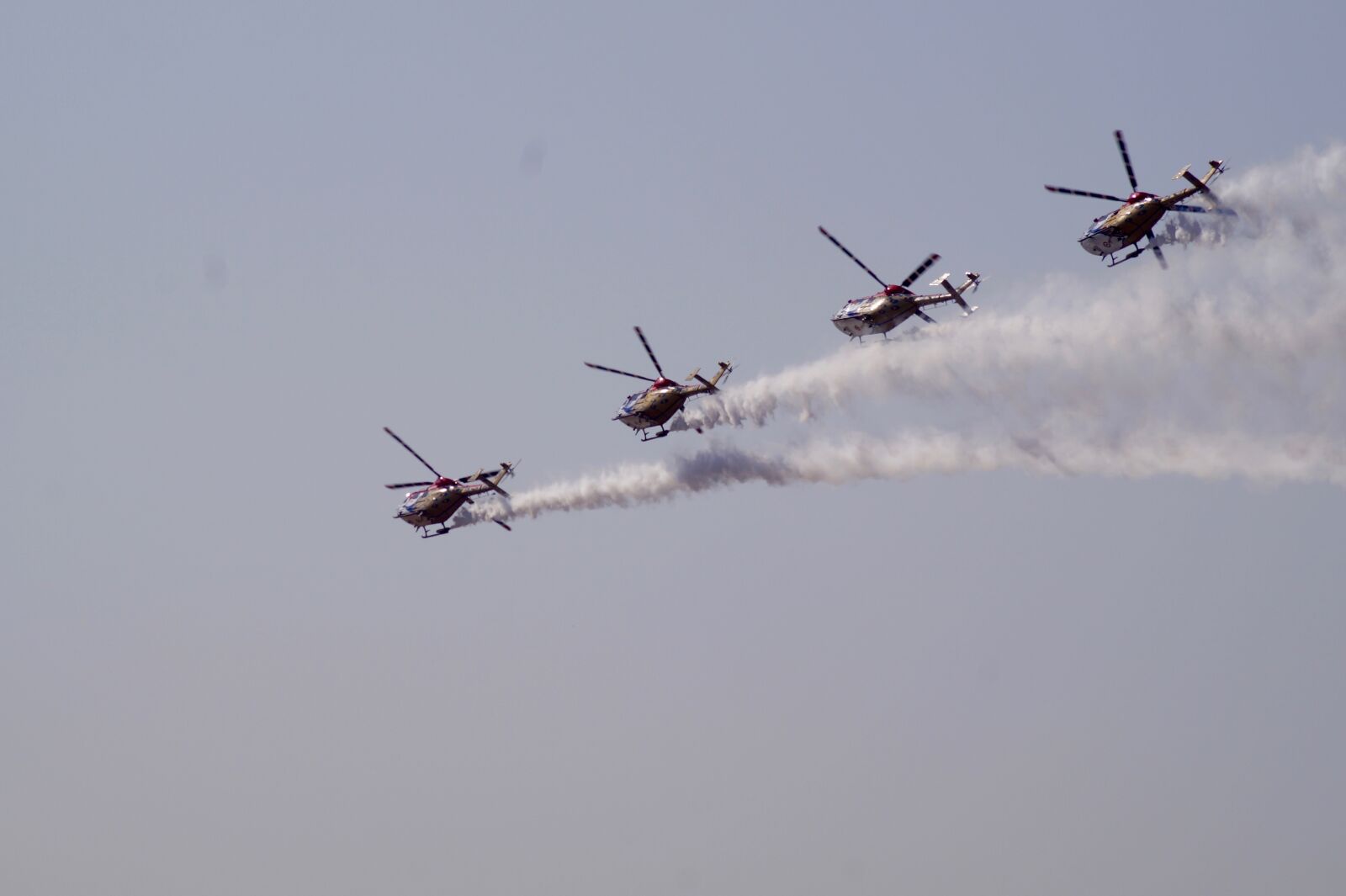 Sony SLT-A58 + Sony DT 55-200mm F4-5.6 SAM sample photo. Helicopters, aerobics, planes photography