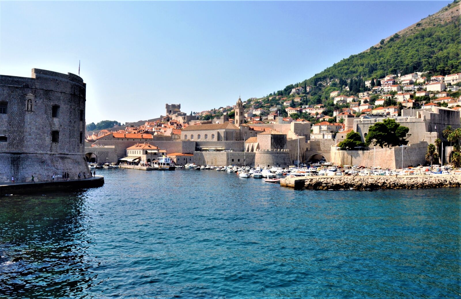 Nikon D90 sample photo. Dubrovnik, port, croatia photography