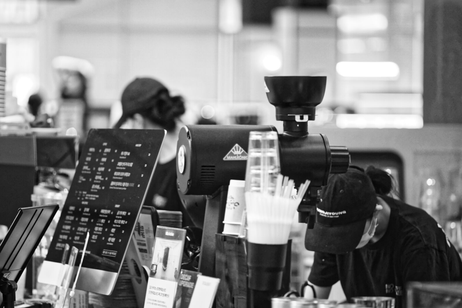 Nikon D700 + Manual Lens No CPU sample photo. Coffee shop at starfield photography