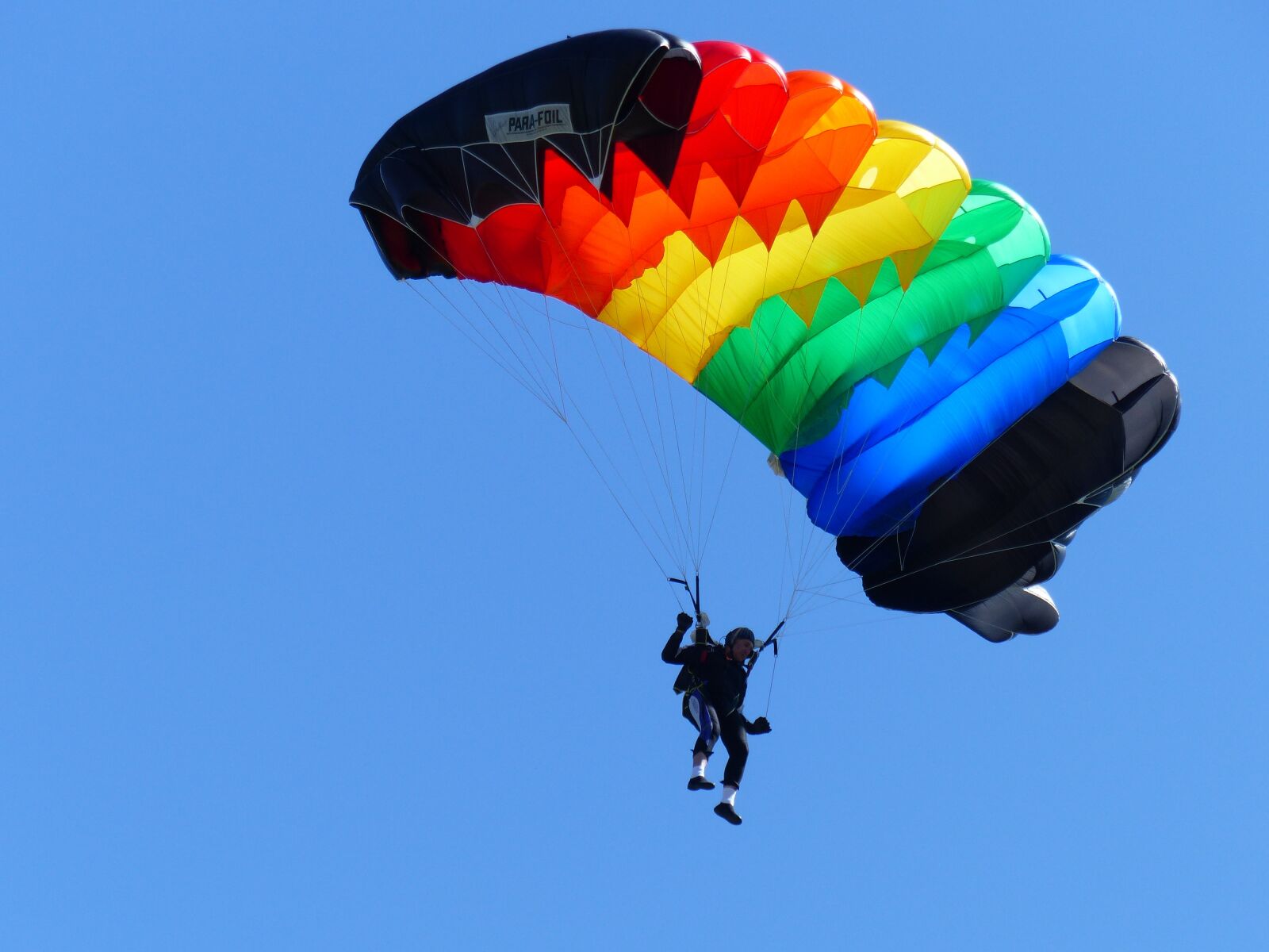 Panasonic Lumix DMC-FZ200 sample photo. Sport, skydiving, competition photography
