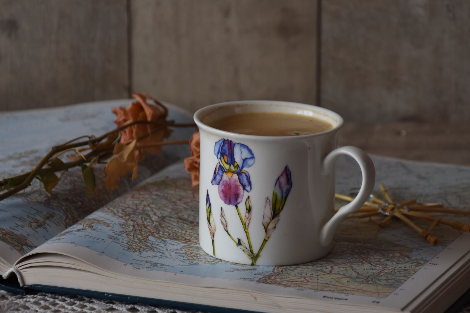 Nikon D7200 sample photo. The drink, coffee, wooden photography