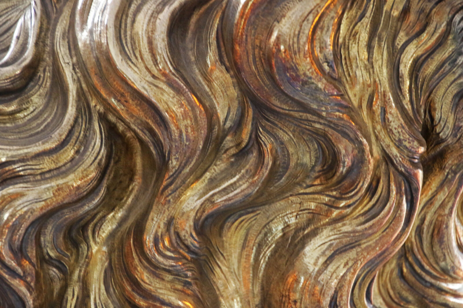 Canon EOS 7D Mark II sample photo. Copper, detail, gold, hair photography