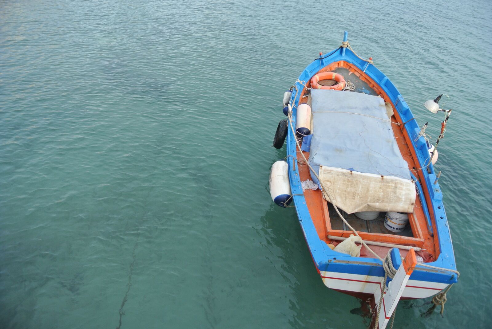 Nikon 1 Nikkor VR 10-30mm F3.5-5.6 sample photo. Boat, fishing boat, water photography