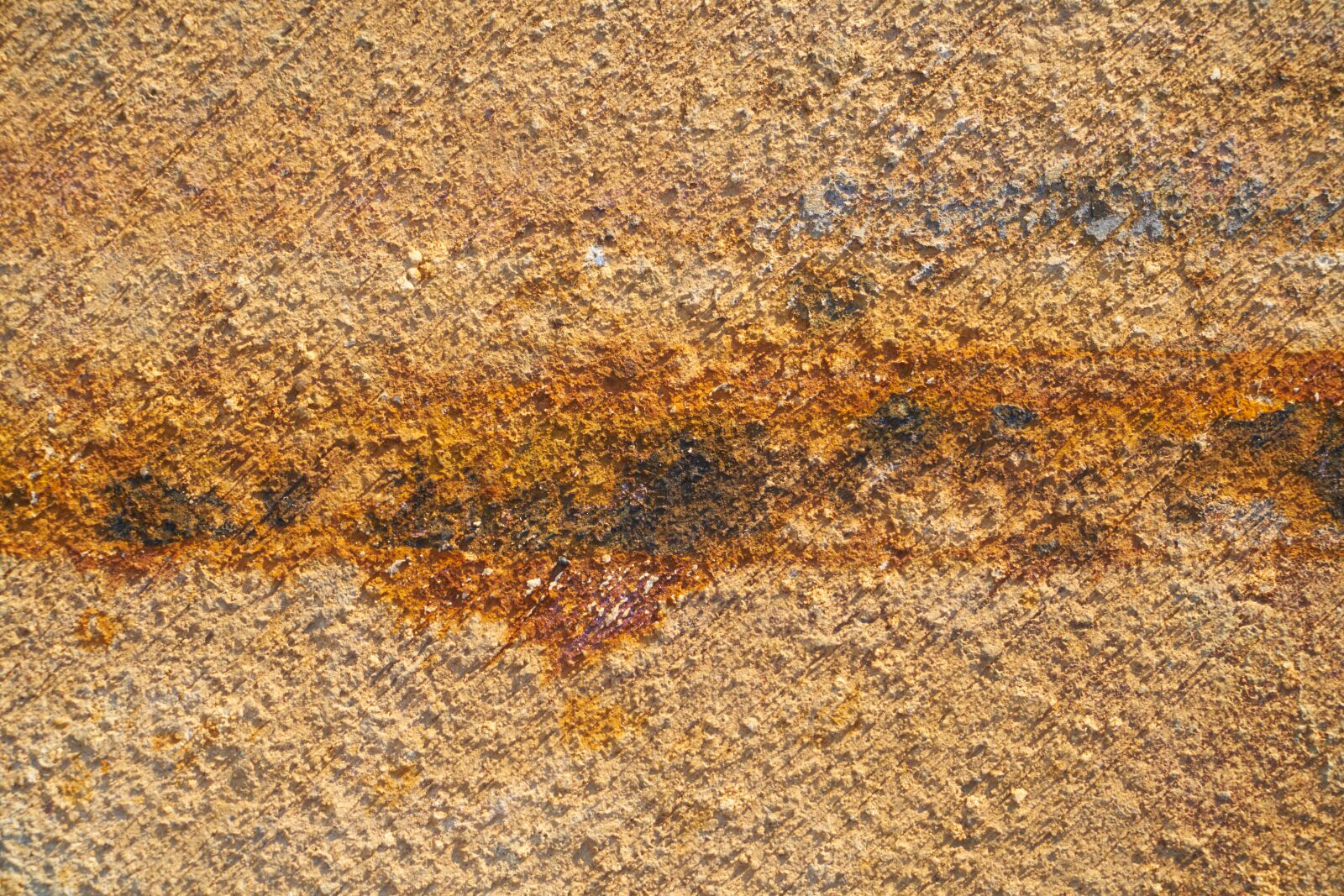 Sony a7R II sample photo. Wall, rust, paint photography