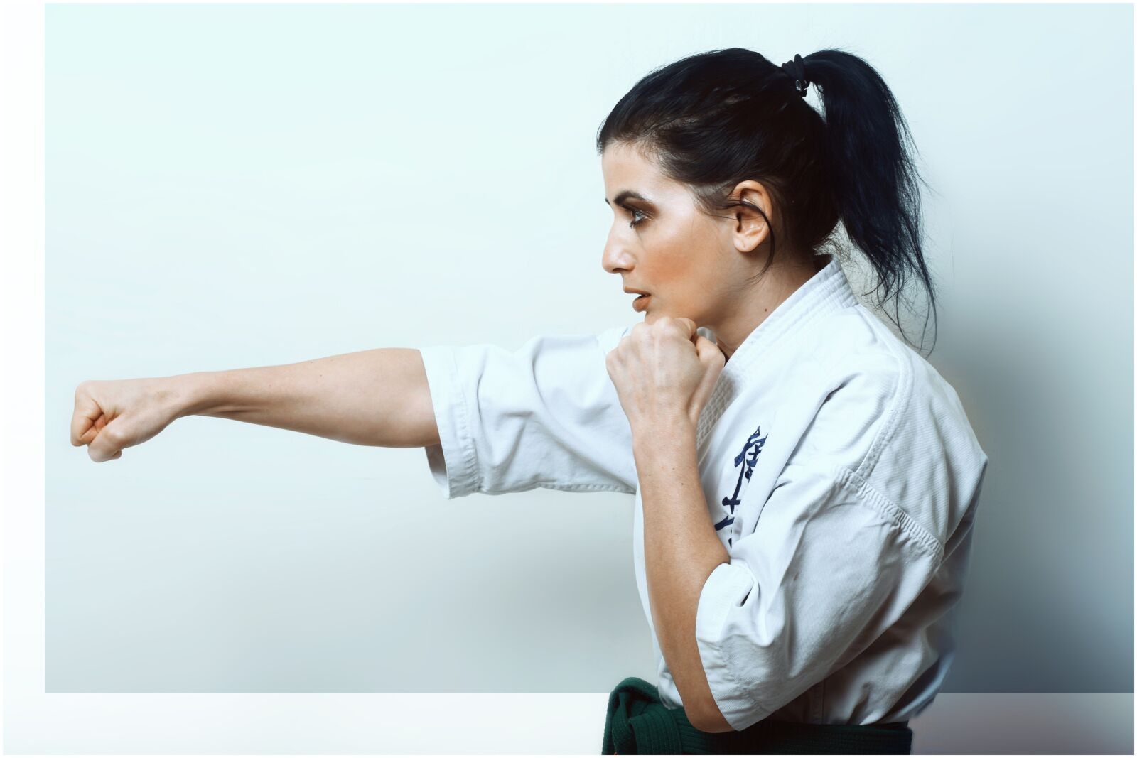 Canon EOS 5D Mark II sample photo. Sport, karate, fist photography