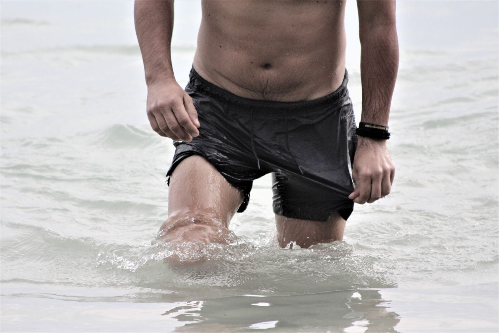 Canon EF75-300mm f/4-5.6 sample photo. Water, beach, fitness photography