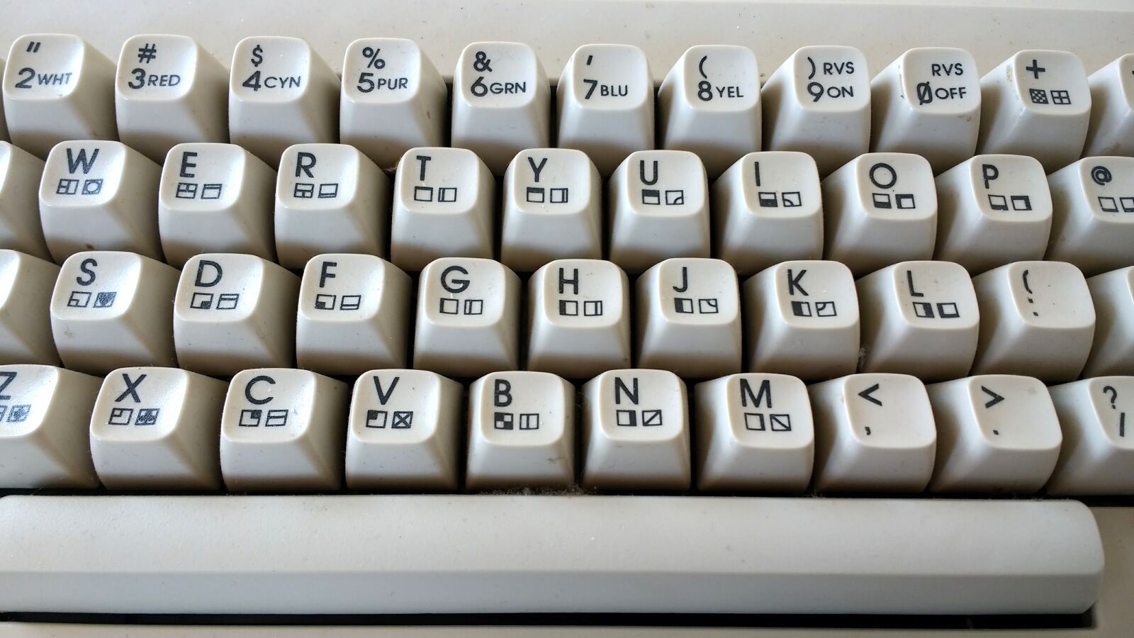 Motorola Moto G (4) sample photo. C64, keyboard, retro photography