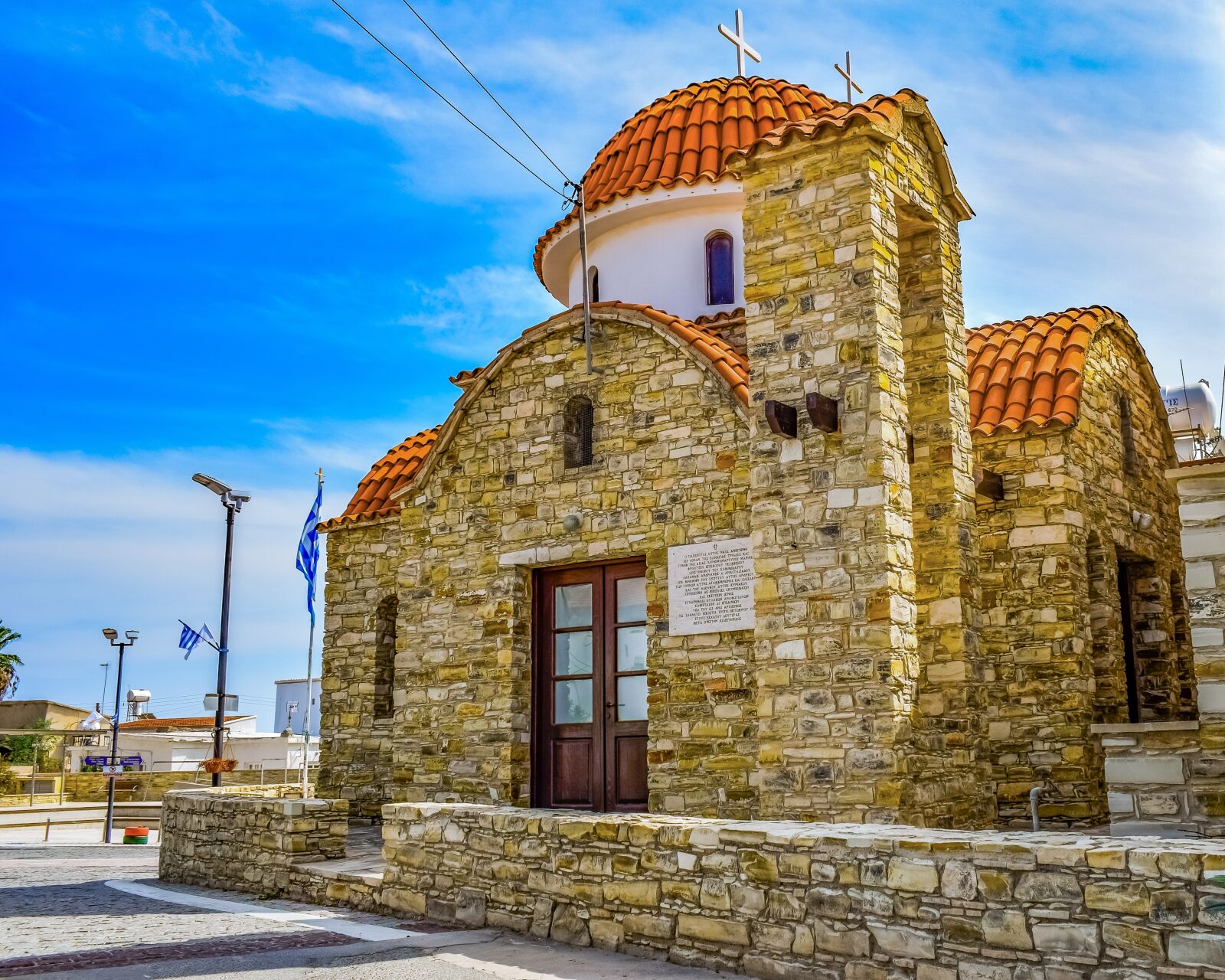 Nikon D3300 sample photo. Cyprus, anafotida, church photography
