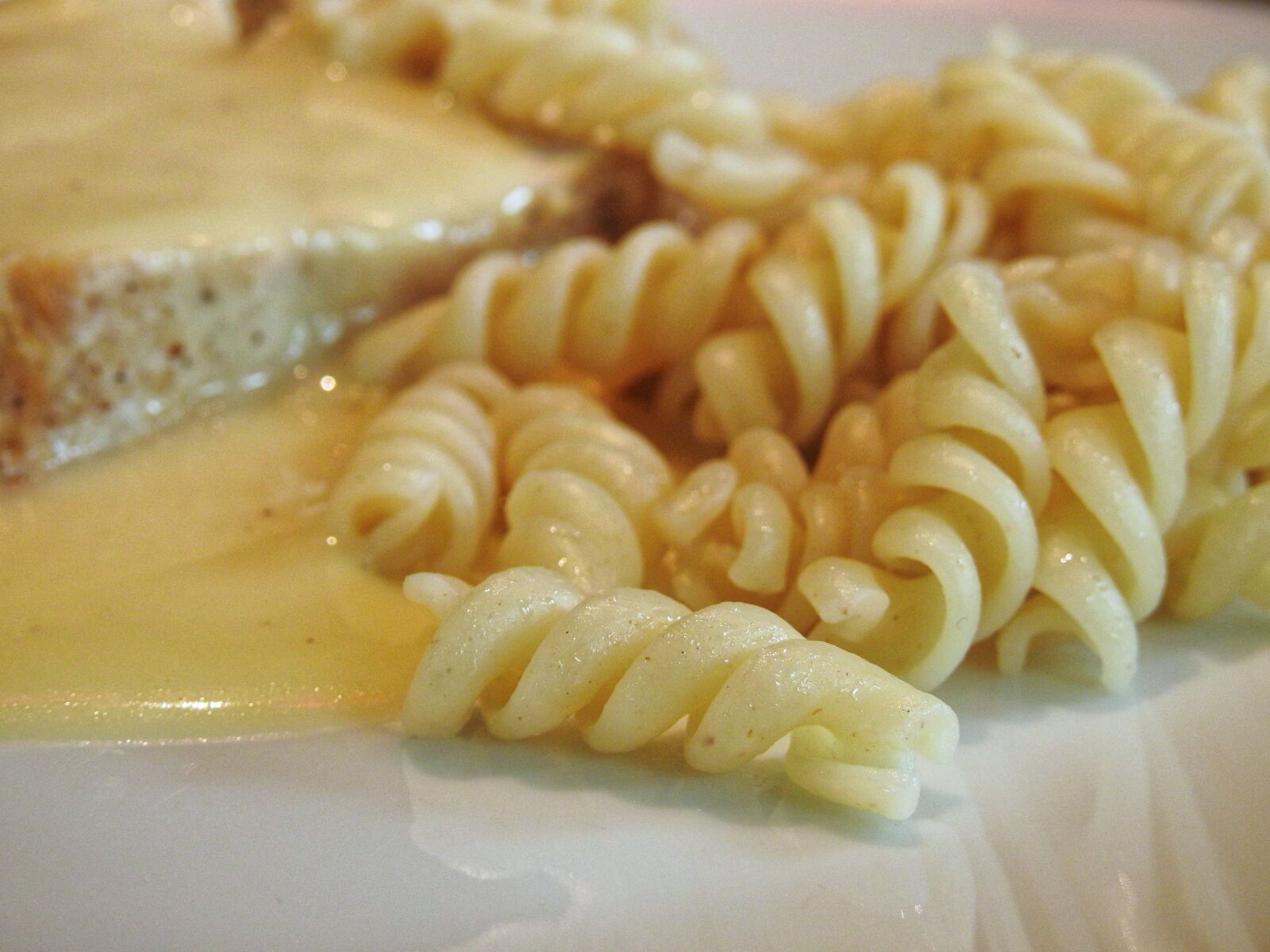Nikon Coolpix P900 sample photo. Noodles, spiral pasta, pasta photography