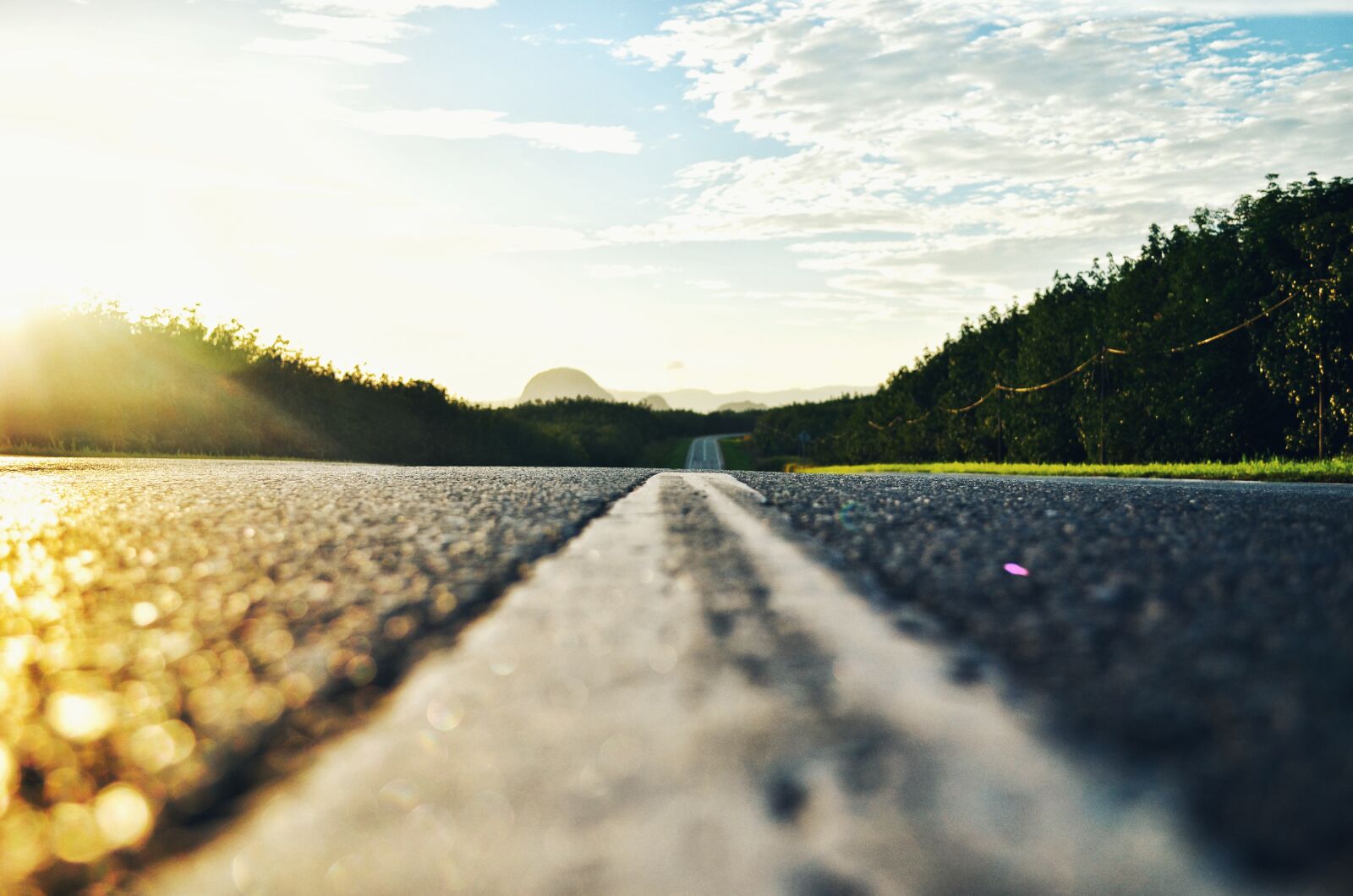 Nikon D5100 sample photo. Asphalt, cloud, color, dawn photography