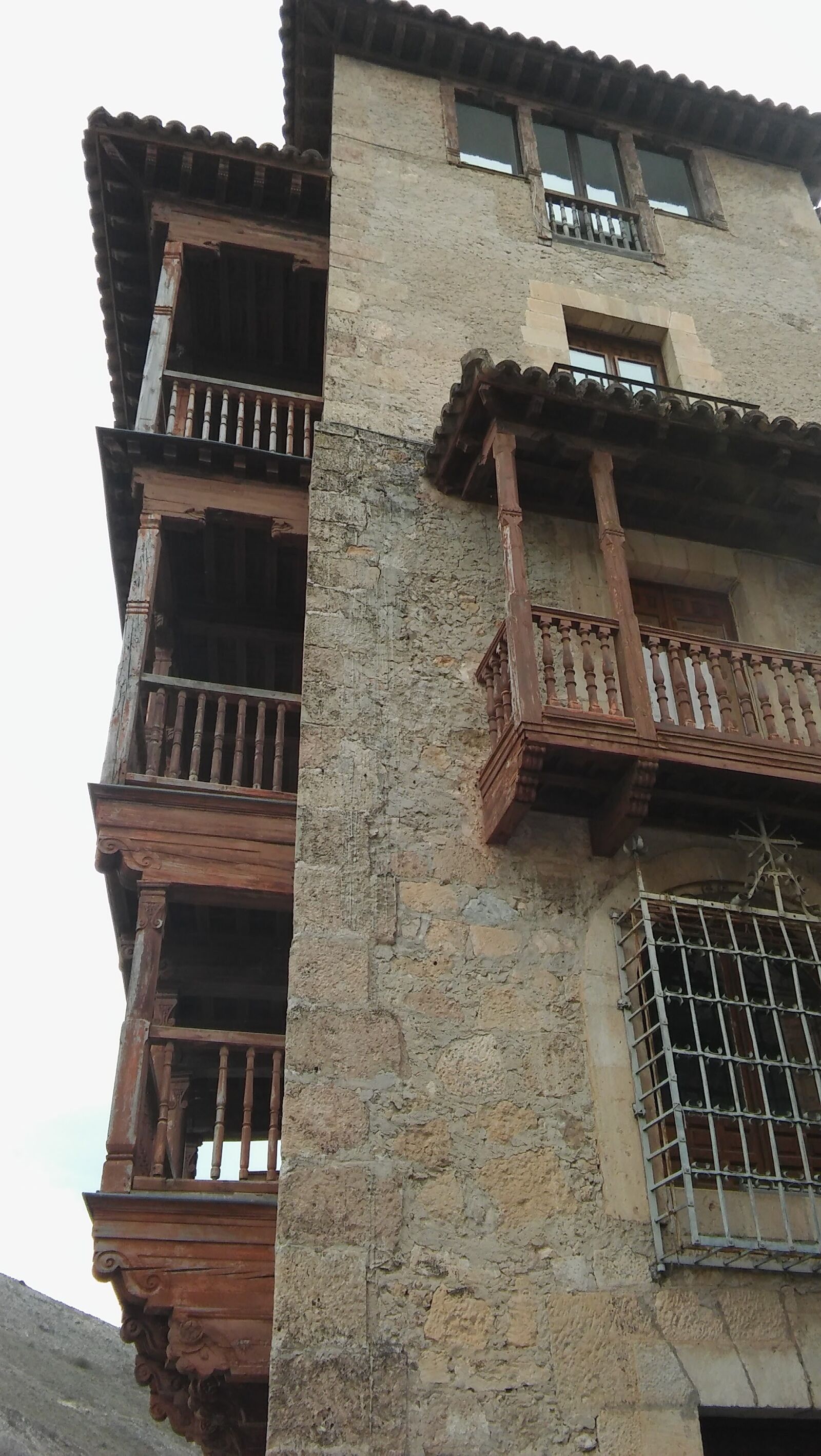 LG G4C sample photo. Hanging houses of cuenca photography
