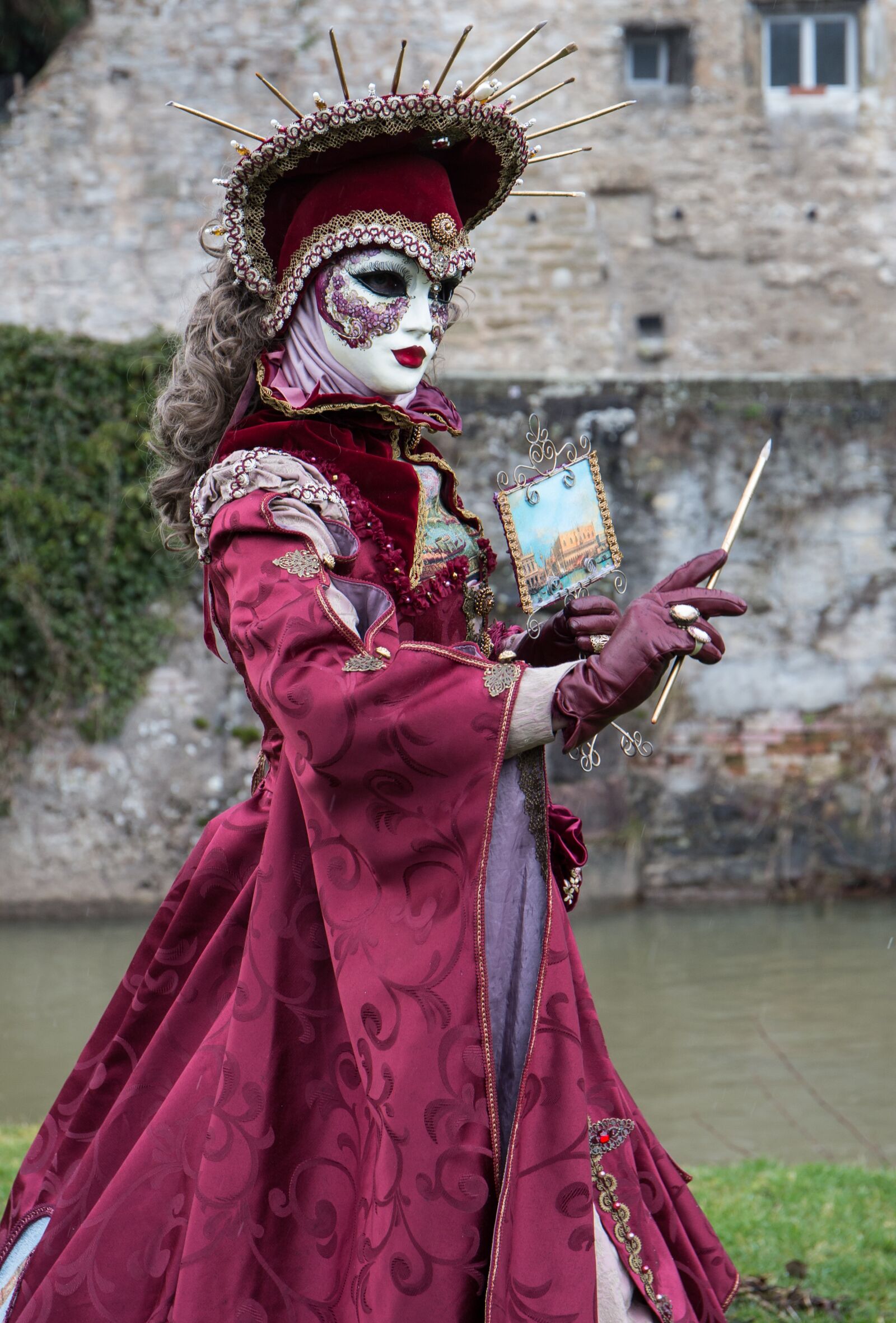 Canon EF 24-70mm F4L IS USM sample photo. Dress, venetian, costume photography