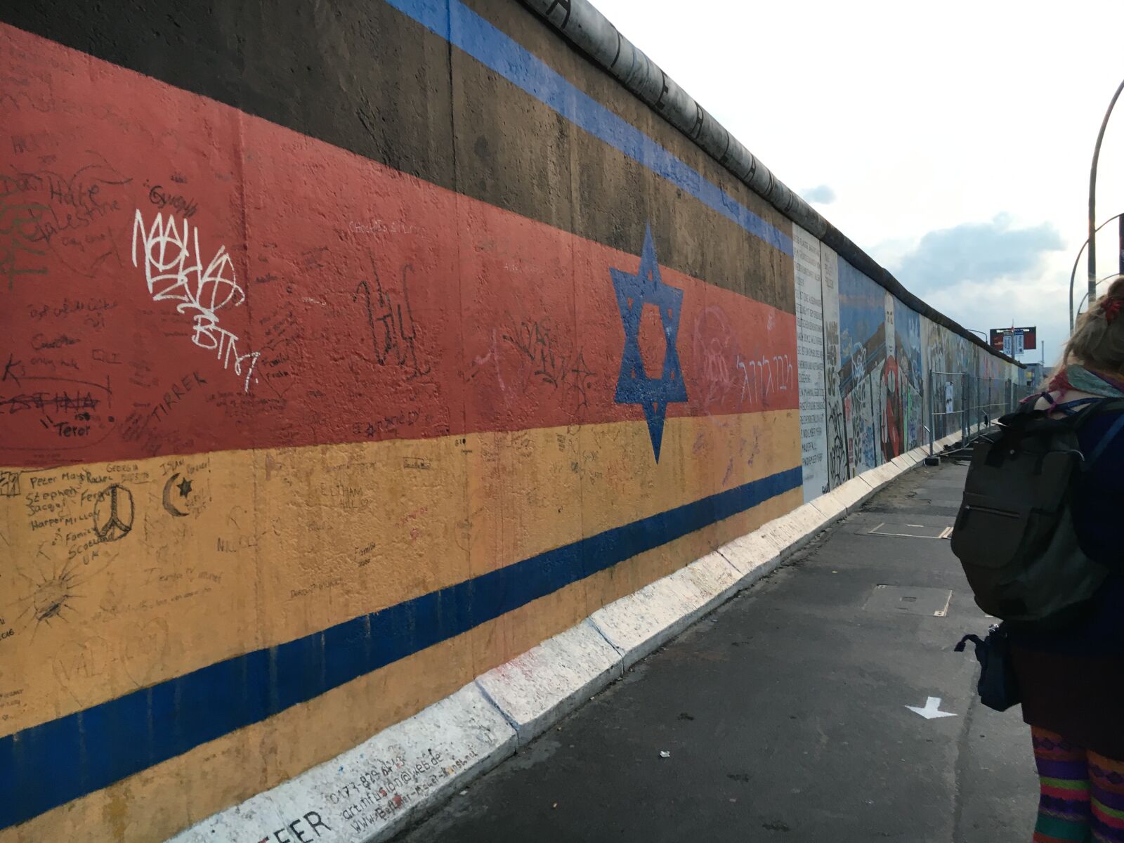 Apple iPhone 6s sample photo. Berlin, wall, landmark photography