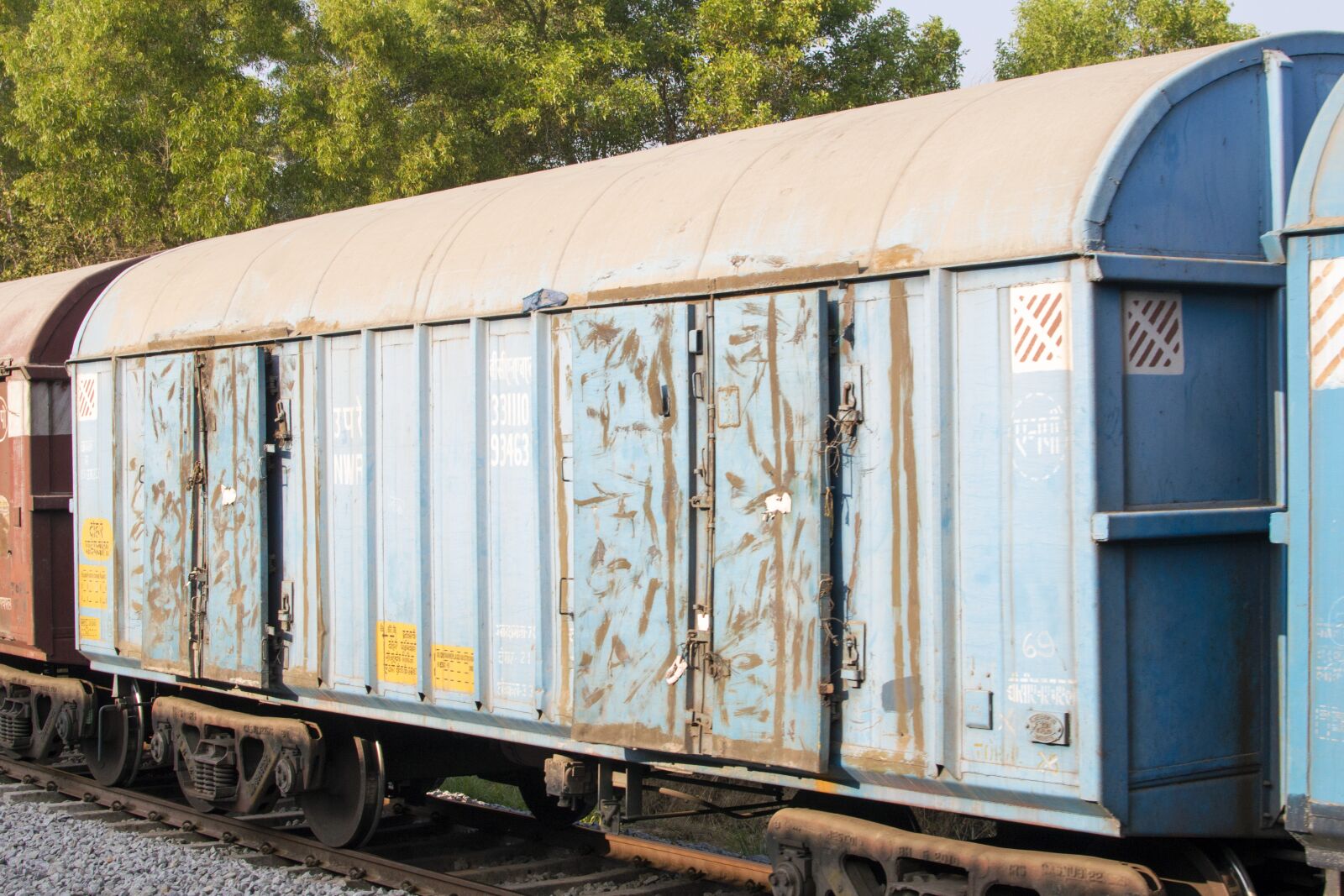 Nikon D3200 sample photo. Wagon, train, railway photography